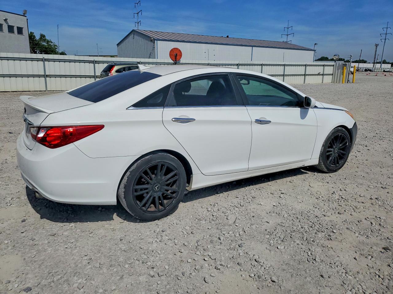 2012 Hyundai Sonata Se White vin: 5NPEC4AC1CH473846