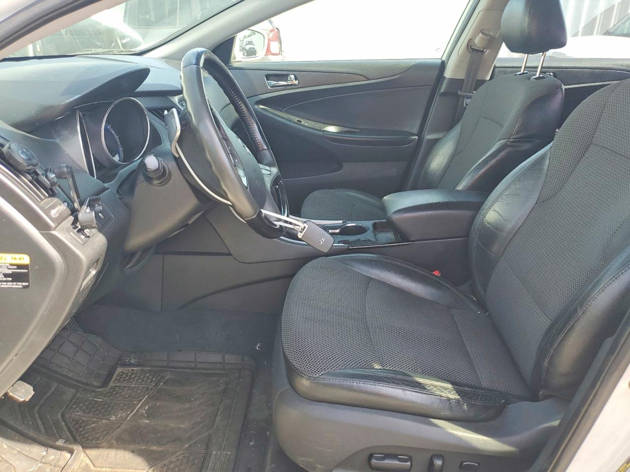 2012 Hyundai Sonata Se White vin: 5NPEC4AC1CH473846