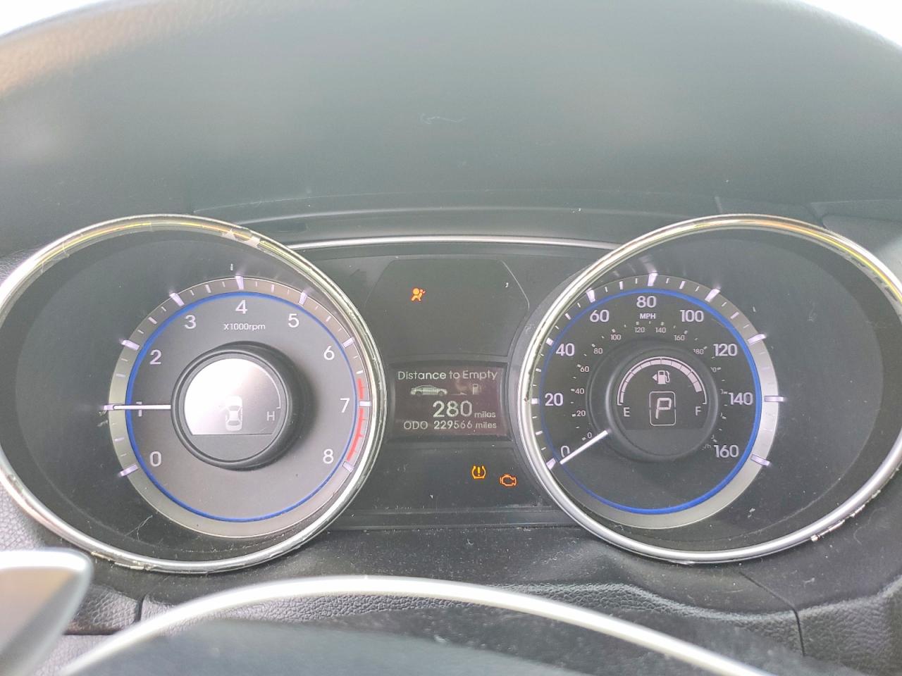 2012 Hyundai Sonata Se White vin: 5NPEC4AC1CH473846