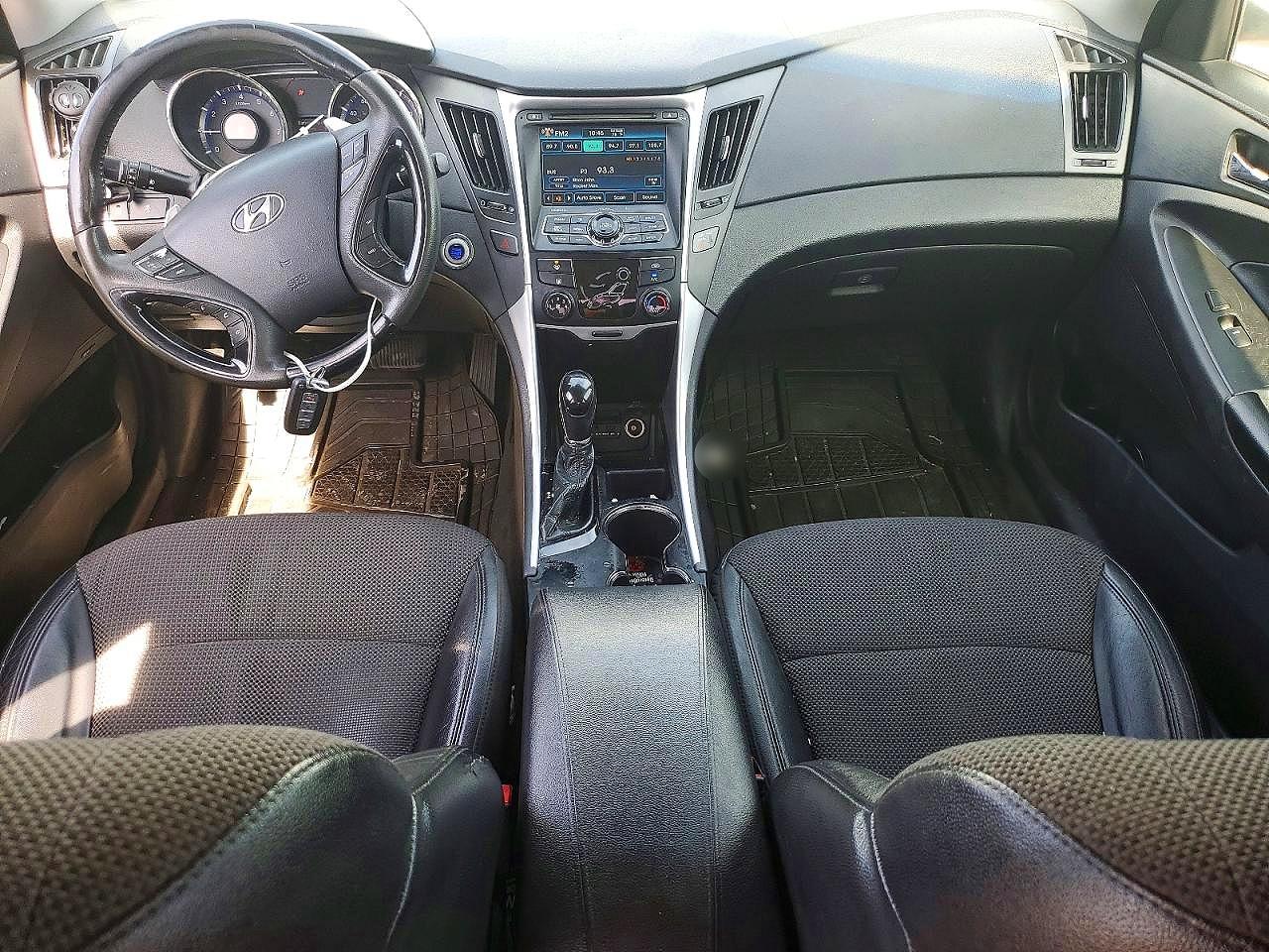 2012 Hyundai Sonata Se White vin: 5NPEC4AC1CH473846