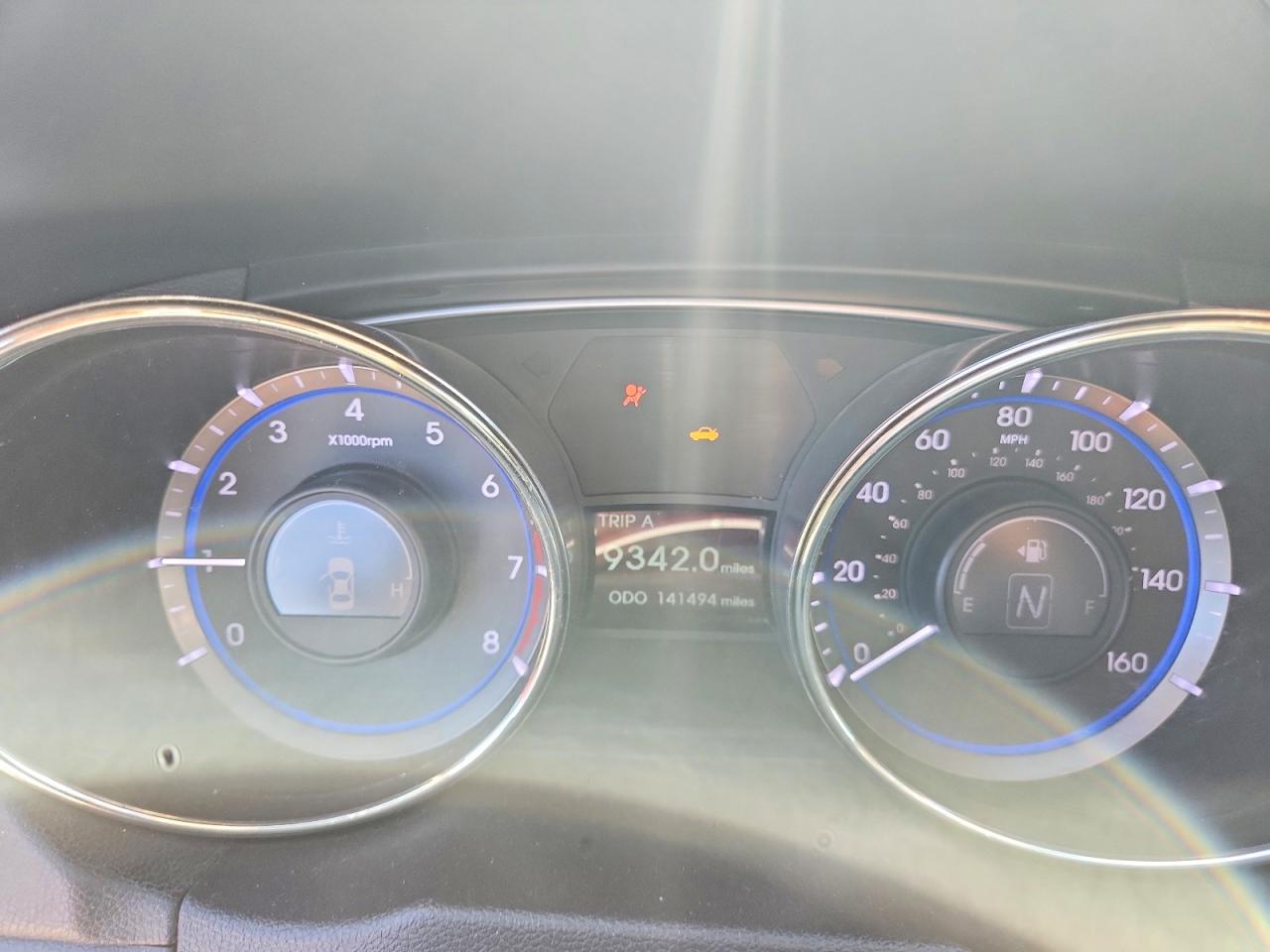 2012 Hyundai Sonata Se White vin: 5NPEC4AC1CH479890