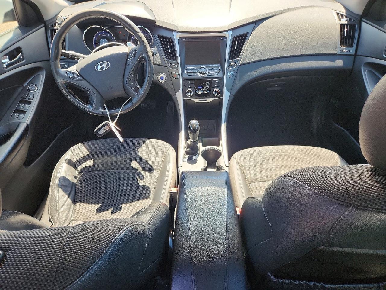 2012 Hyundai Sonata Se White vin: 5NPEC4AC1CH479890