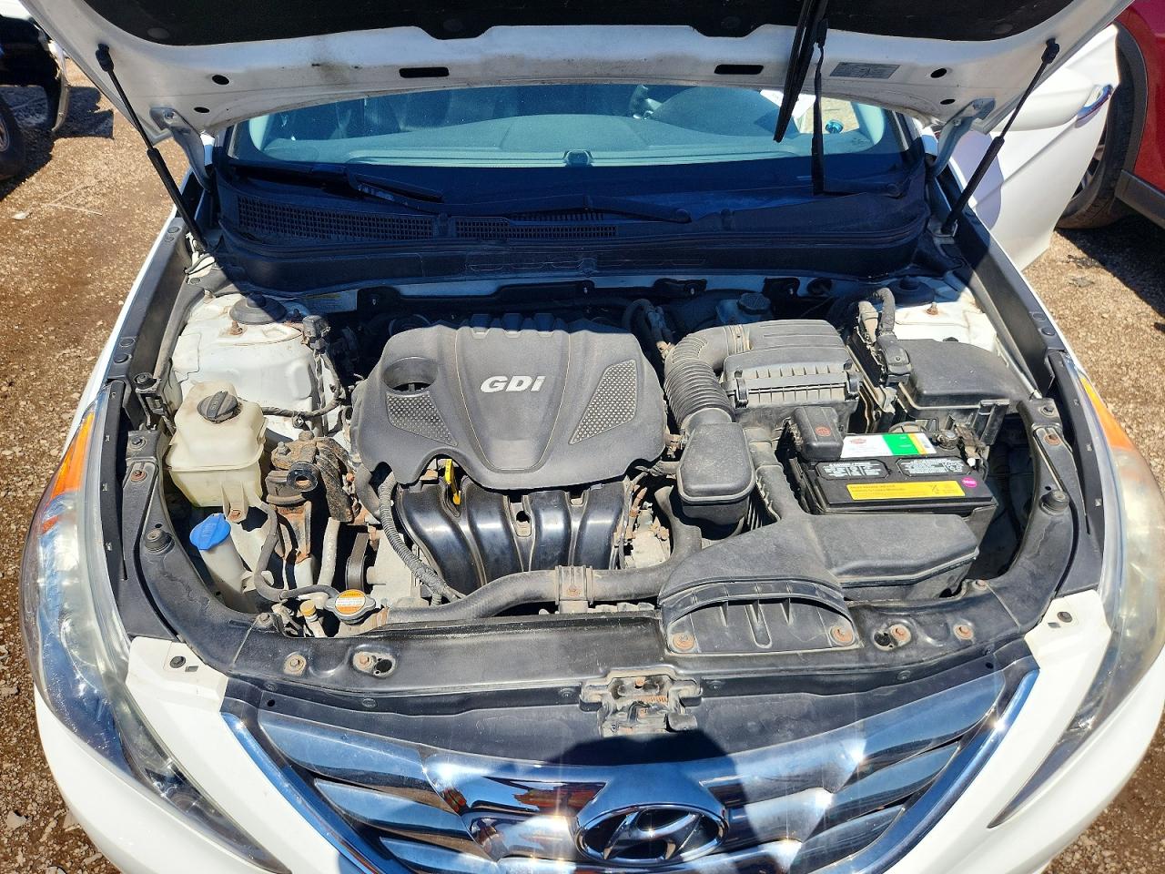 2012 Hyundai Sonata Se White vin: 5NPEC4AC1CH479890