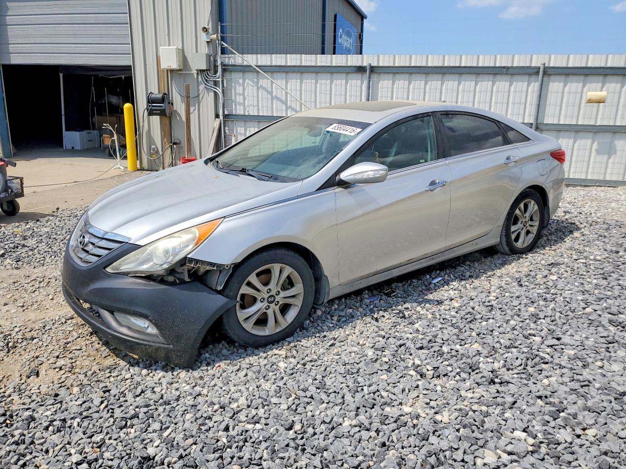 2013 Hyundai Sonata Limited Silver vin: 5NPEC4AC1DH512811