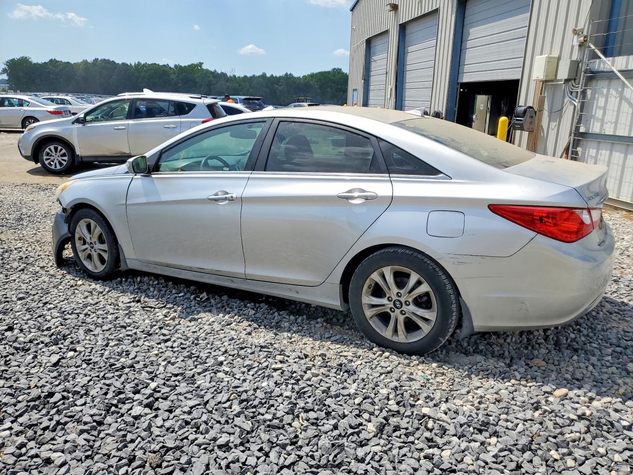 2013 Hyundai Sonata Limited Silver vin: 5NPEC4AC1DH512811