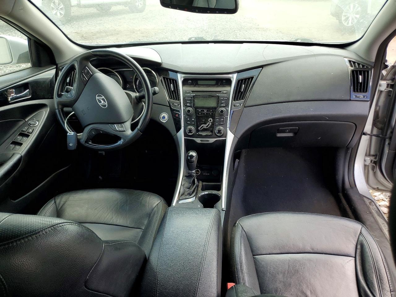 2013 Hyundai Sonata Limited Silver vin: 5NPEC4AC1DH512811