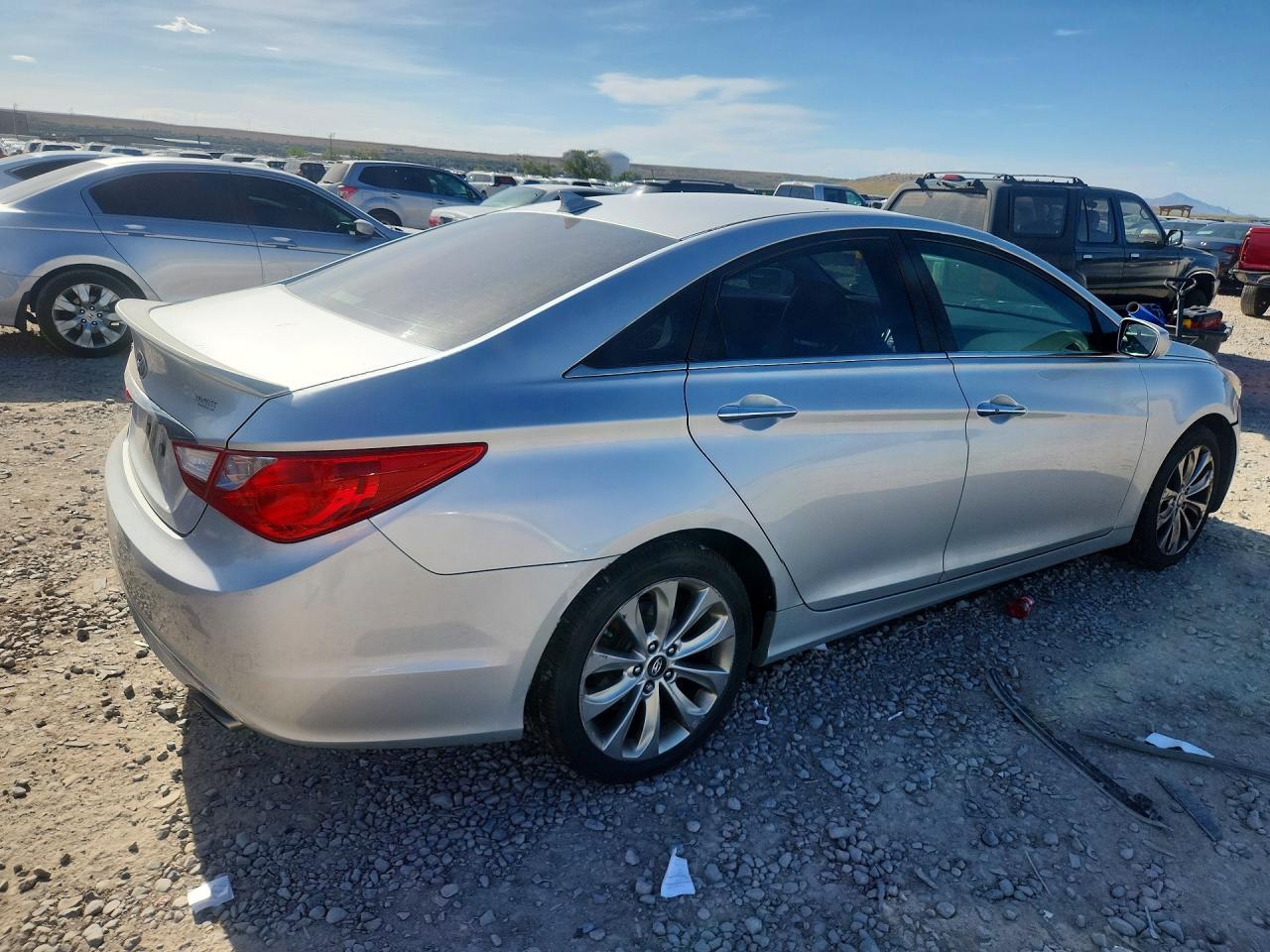2013 Hyundai Sonata Se Silver vin: 5NPEC4AC1DH552662