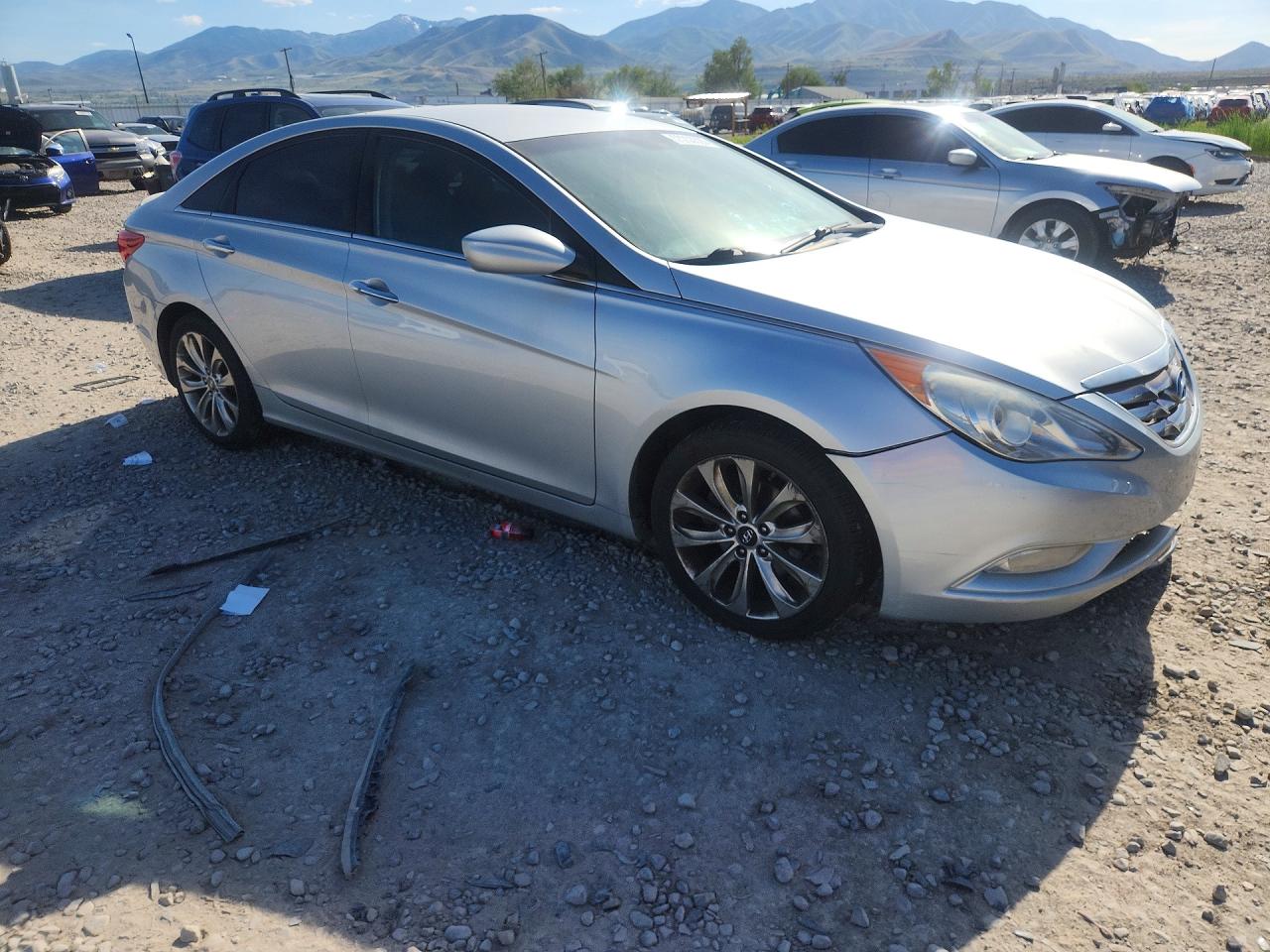 2013 Hyundai Sonata Se Silver vin: 5NPEC4AC1DH552662