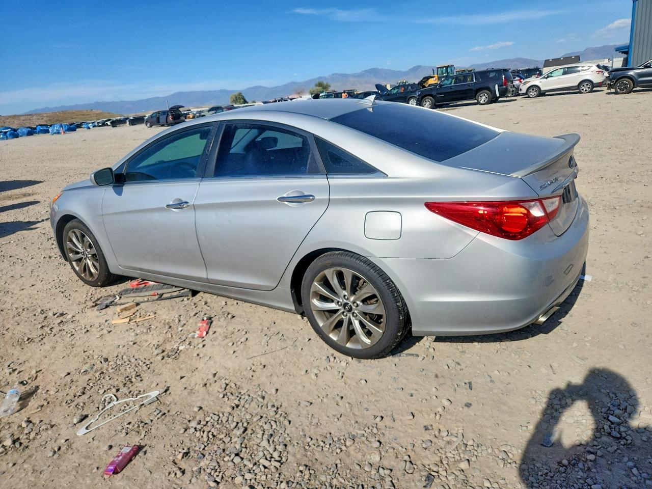 2013 Hyundai Sonata Se Silver vin: 5NPEC4AC1DH552662