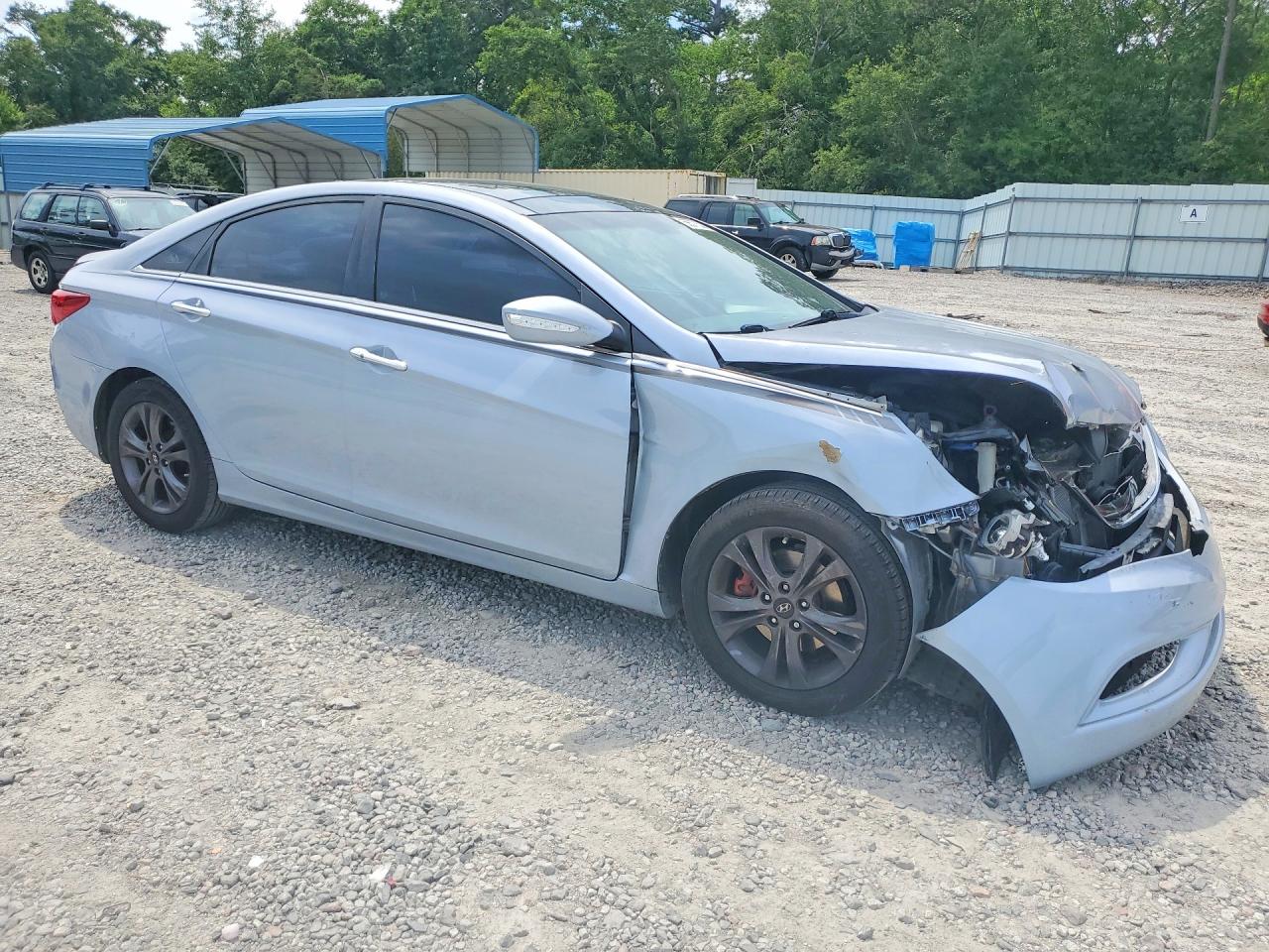 2013 Hyundai Sonata Limited Turquoise vin: 5NPEC4AC1DH577156
