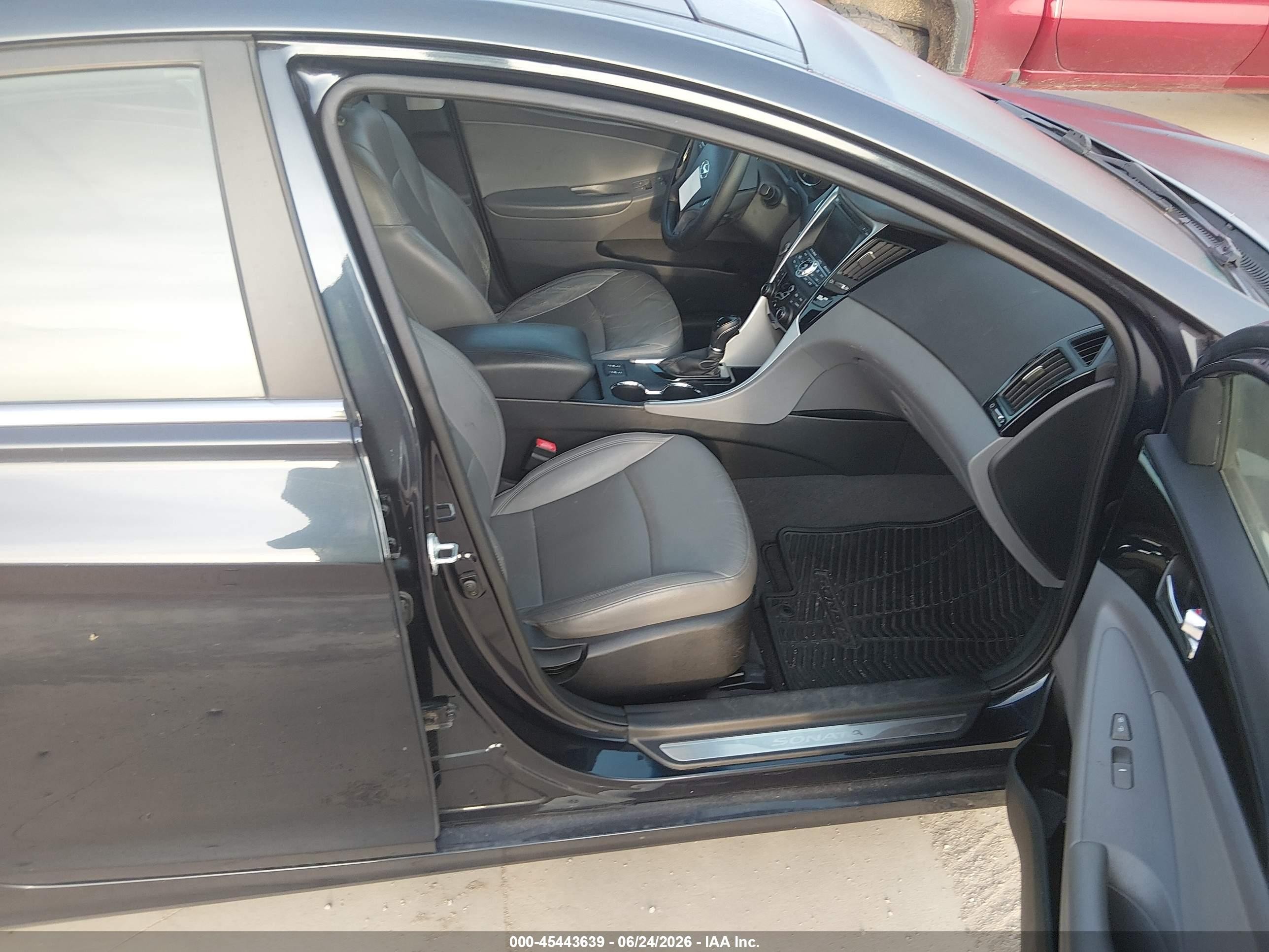 2013 Hyundai Sonata Limited Blue vin: 5NPEC4AC1DH582177