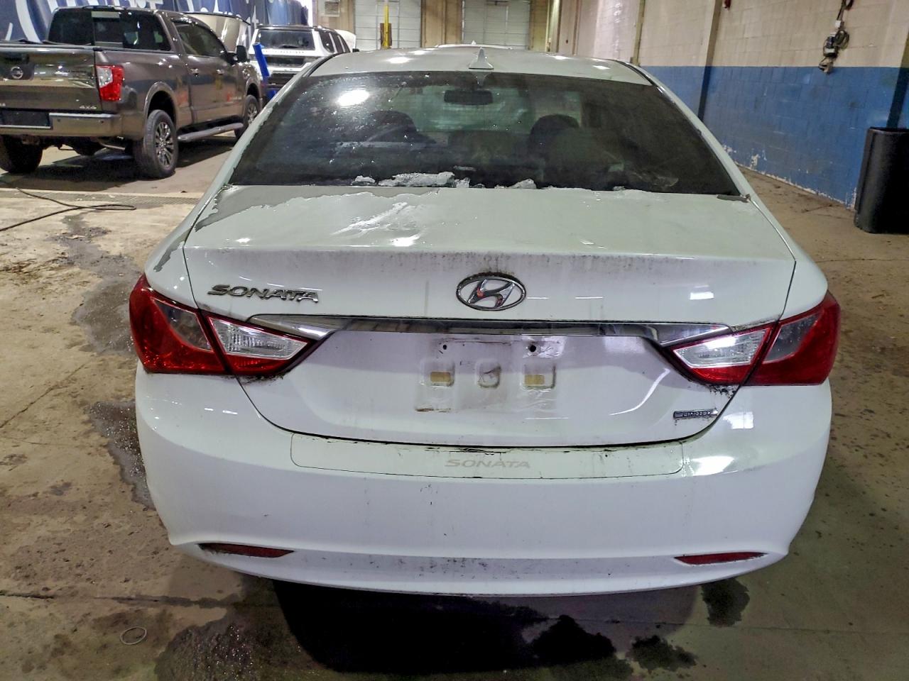 2013 Hyundai Sonata Limited White vin: 5NPEC4AC1DH584012
