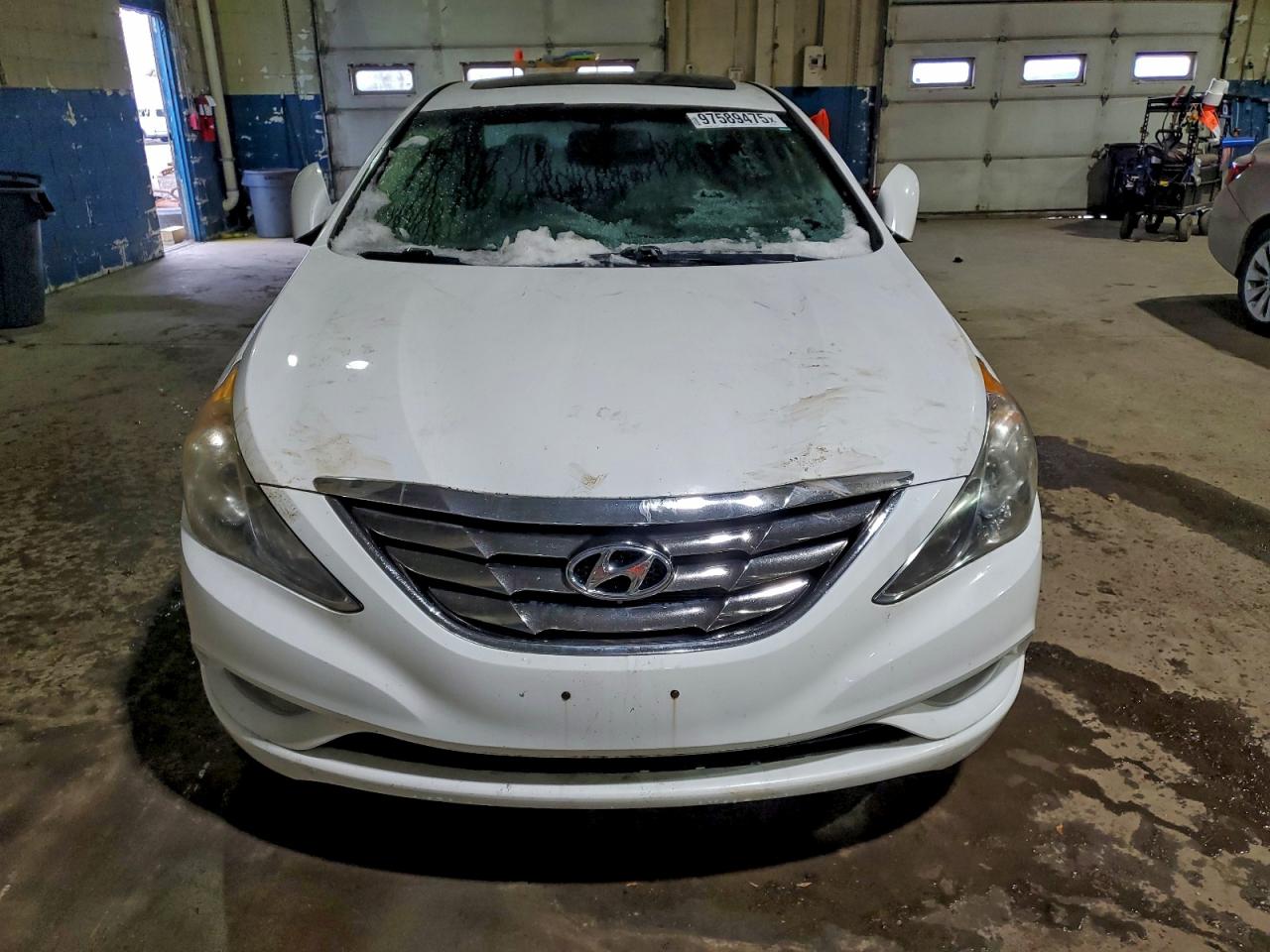 2013 Hyundai Sonata Limited White vin: 5NPEC4AC1DH584012