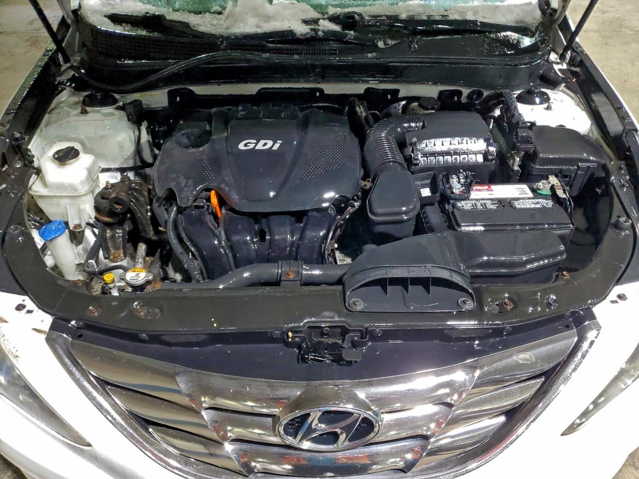2013 Hyundai Sonata Limited White vin: 5NPEC4AC1DH584012