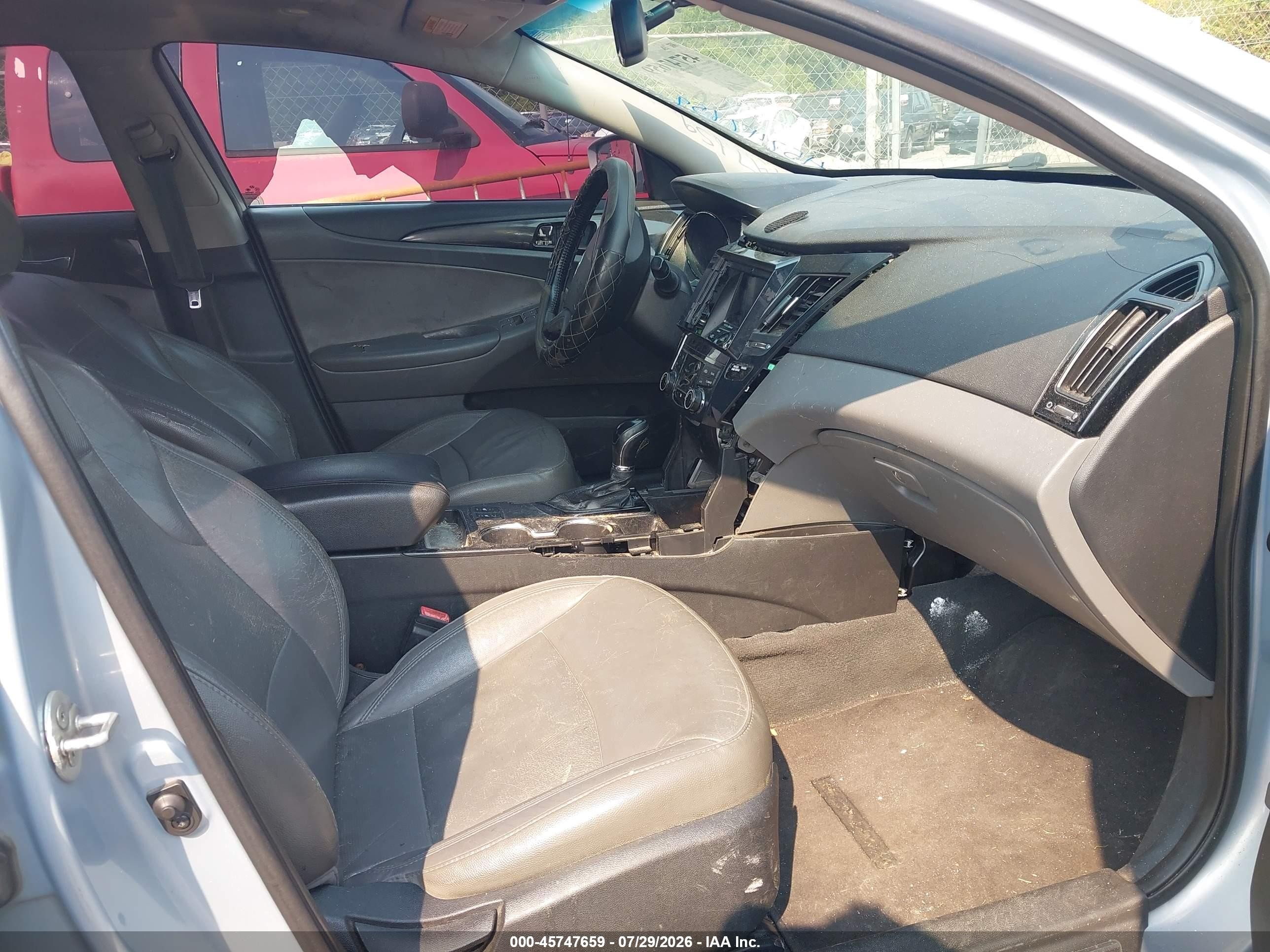 2013 Hyundai Sonata Limited Light Blue vin: 5NPEC4AC1DH616442