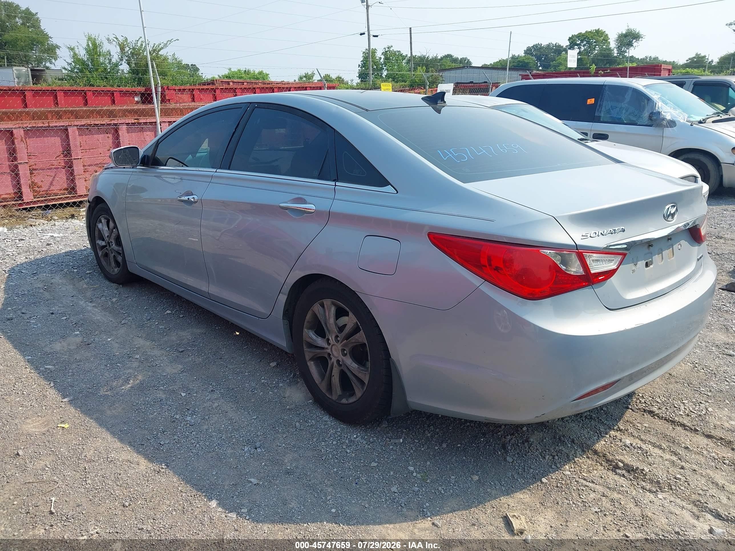 2013 Hyundai Sonata Limited Light Blue vin: 5NPEC4AC1DH616442