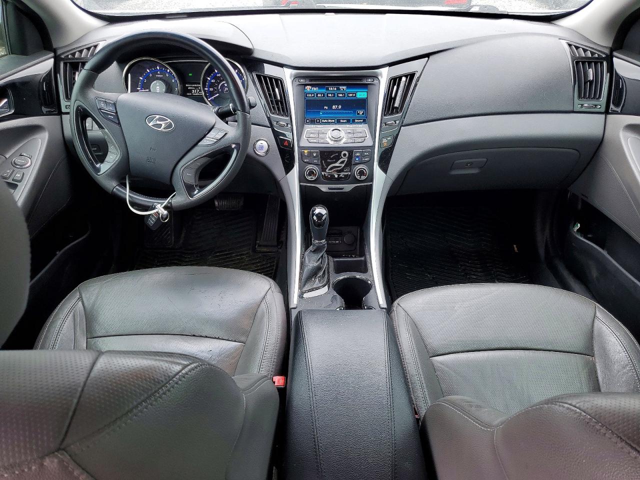 2013 Hyundai Sonata Limited Silver vin: 5NPEC4AC1DH628137