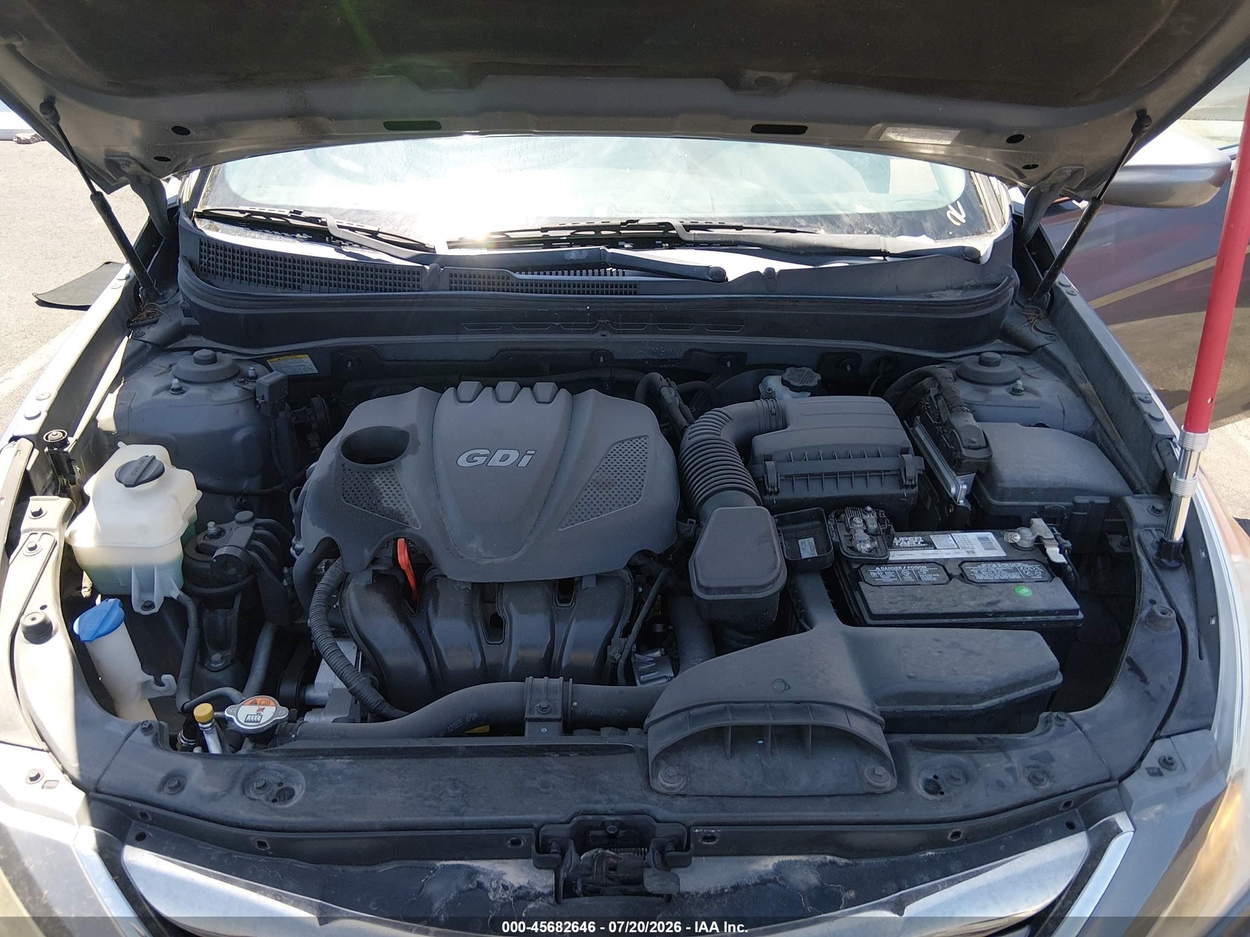 2013 Hyundai Sonata Se Gray vin: 5NPEC4AC1DH631491