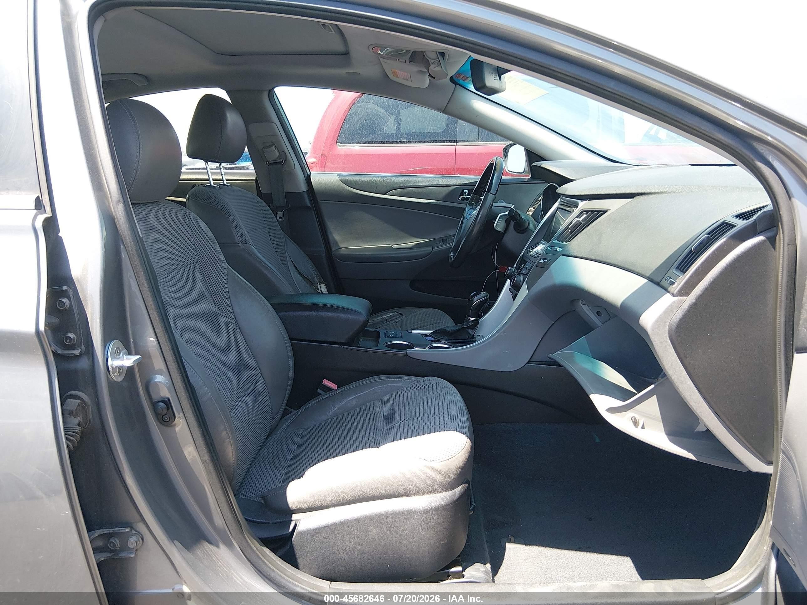 2013 Hyundai Sonata Se Gray vin: 5NPEC4AC1DH631491