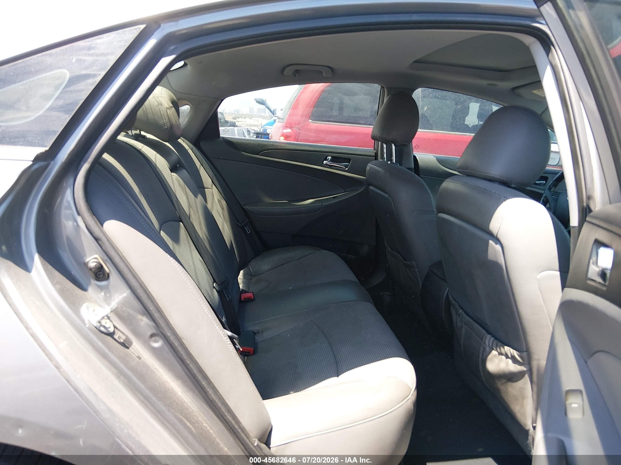 2013 Hyundai Sonata Se Gray vin: 5NPEC4AC1DH631491