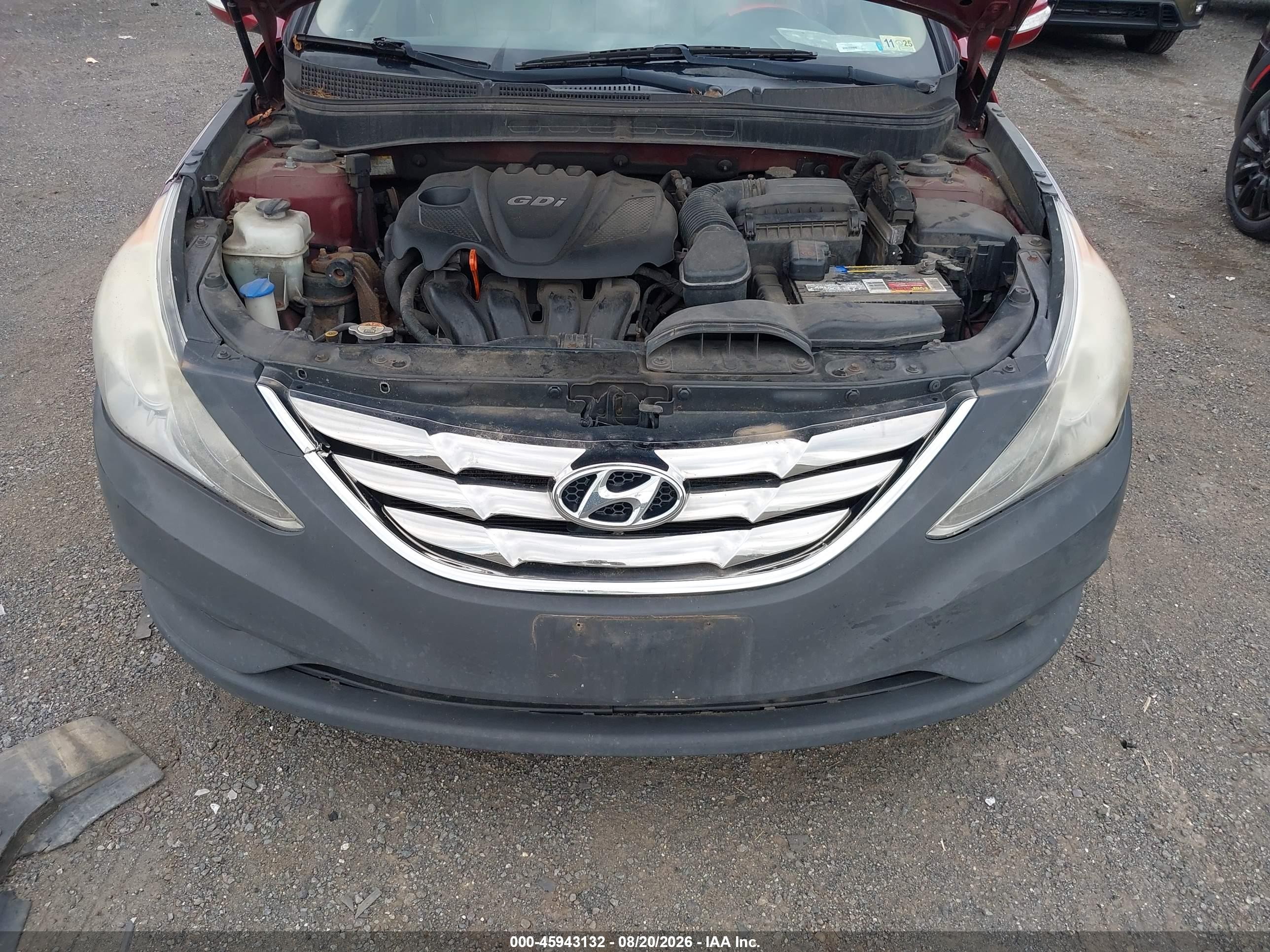 2013 Hyundai Sonata Limited Red vin: 5NPEC4AC1DH642667