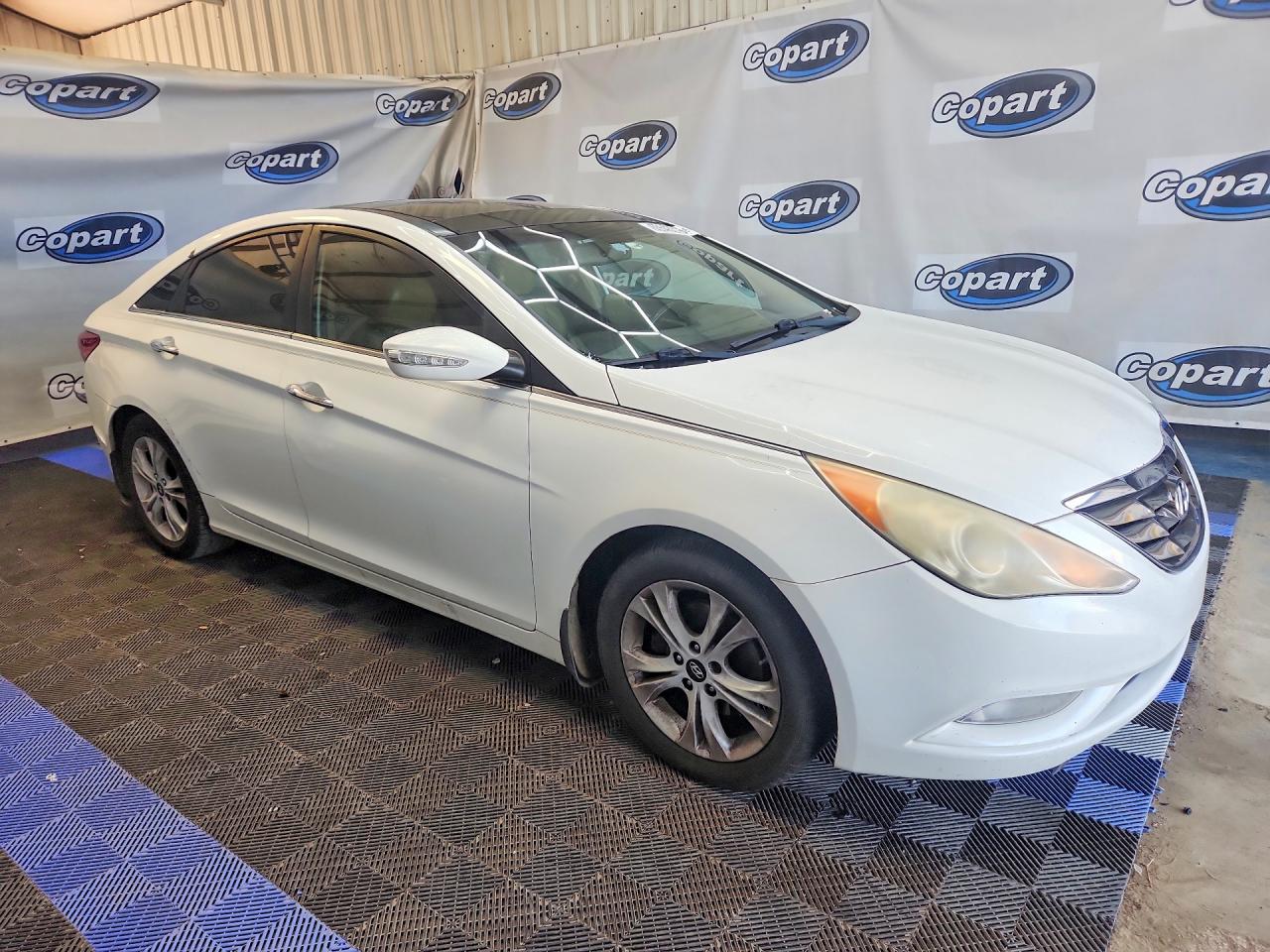 2013 Hyundai Sonata Limited White vin: 5NPEC4AC1DH652230