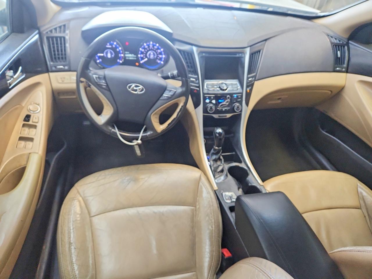 2013 Hyundai Sonata Limited White vin: 5NPEC4AC1DH652230