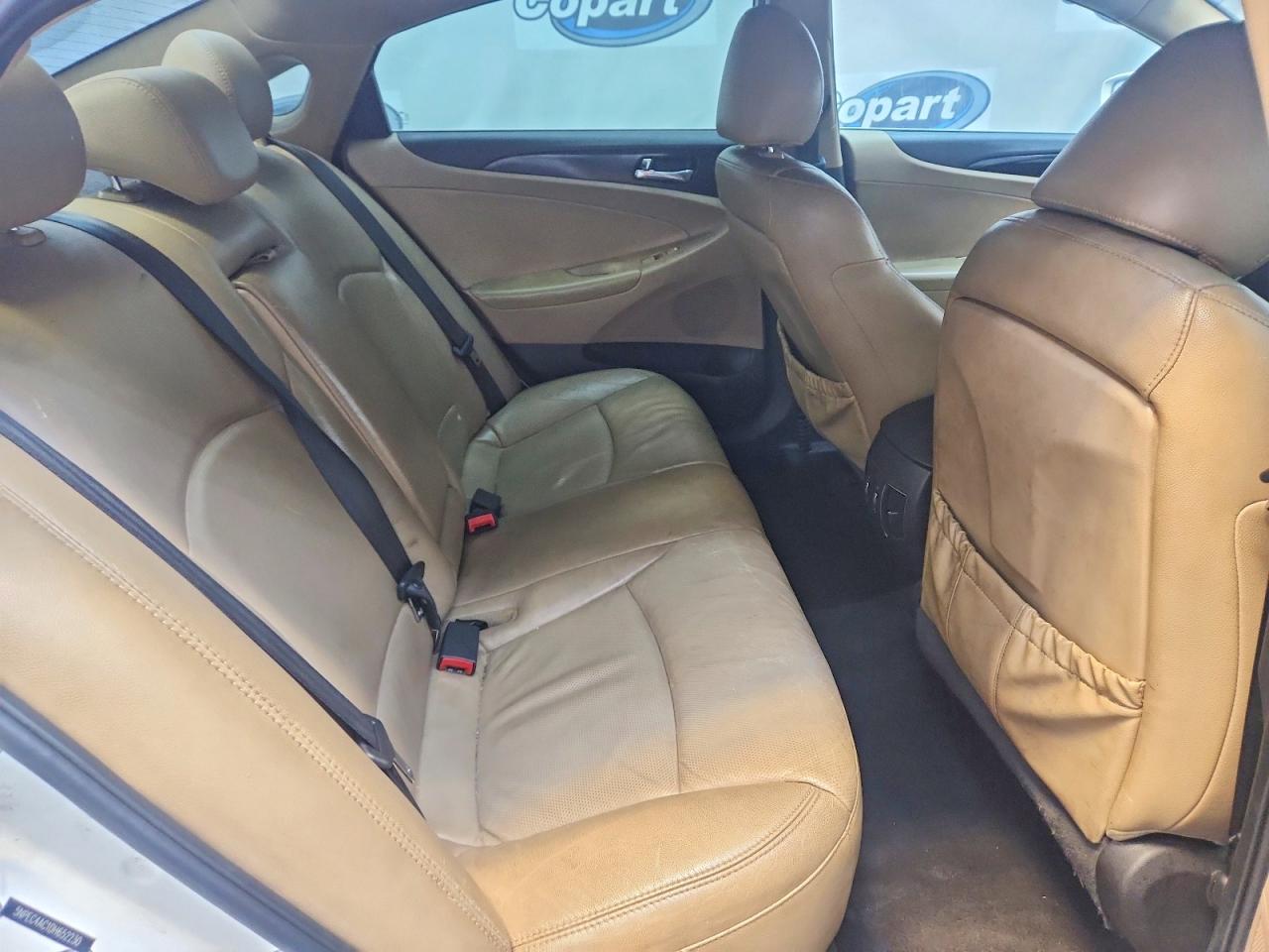2013 Hyundai Sonata Limited White vin: 5NPEC4AC1DH652230