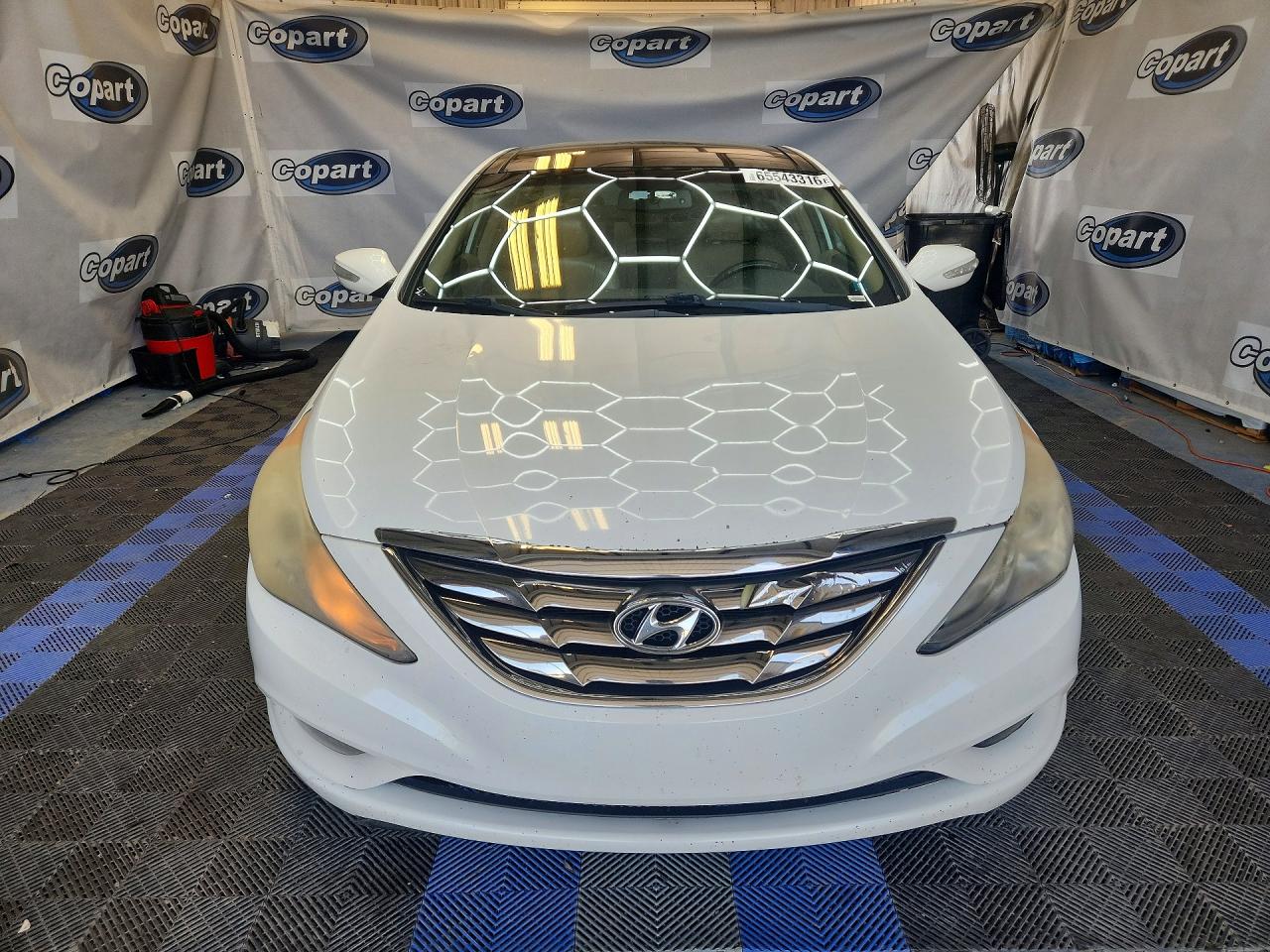 2013 Hyundai Sonata Limited White vin: 5NPEC4AC1DH652230