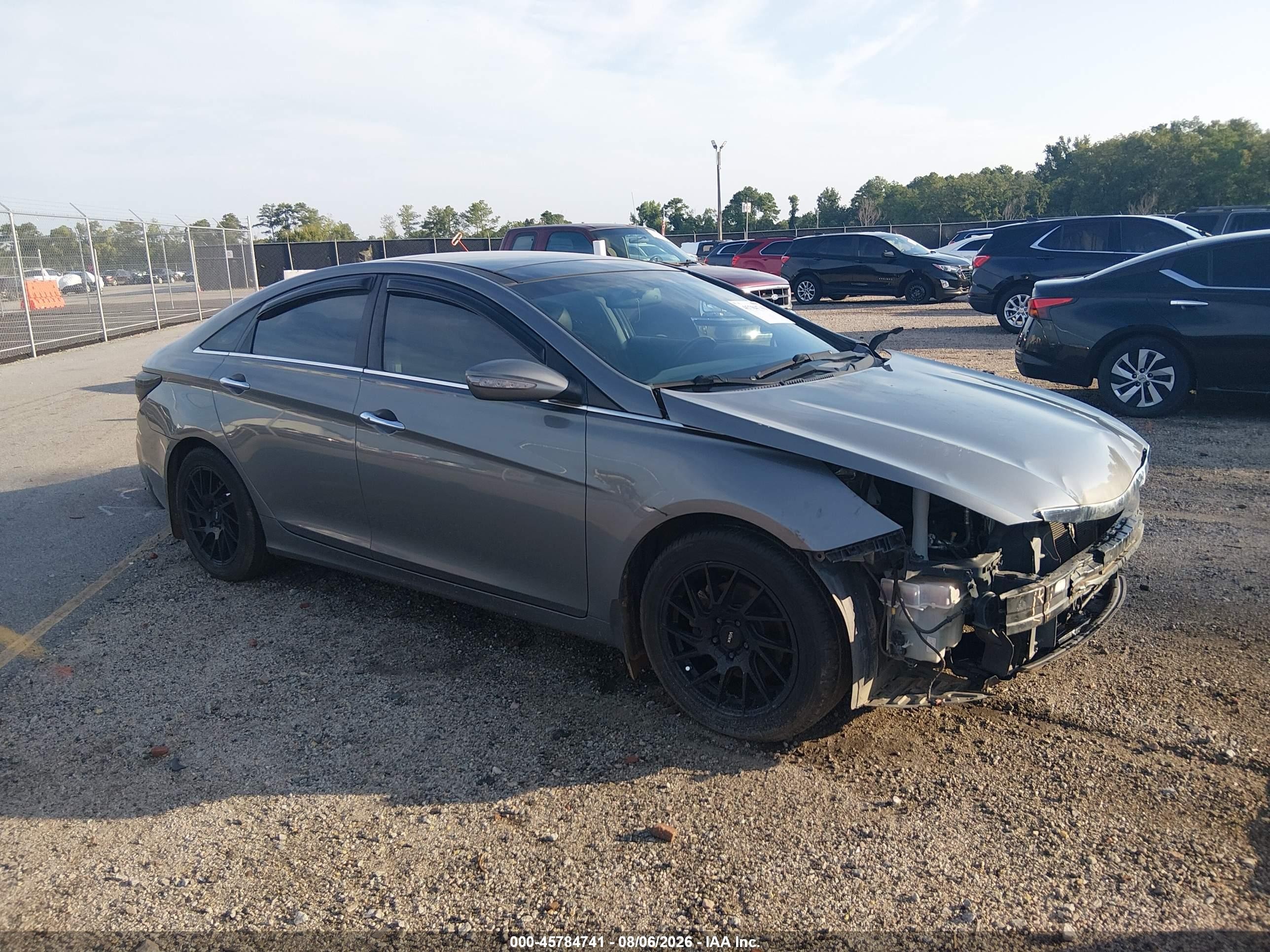 2013 Hyundai Sonata Limited Gray vin: 5NPEC4AC1DH657878