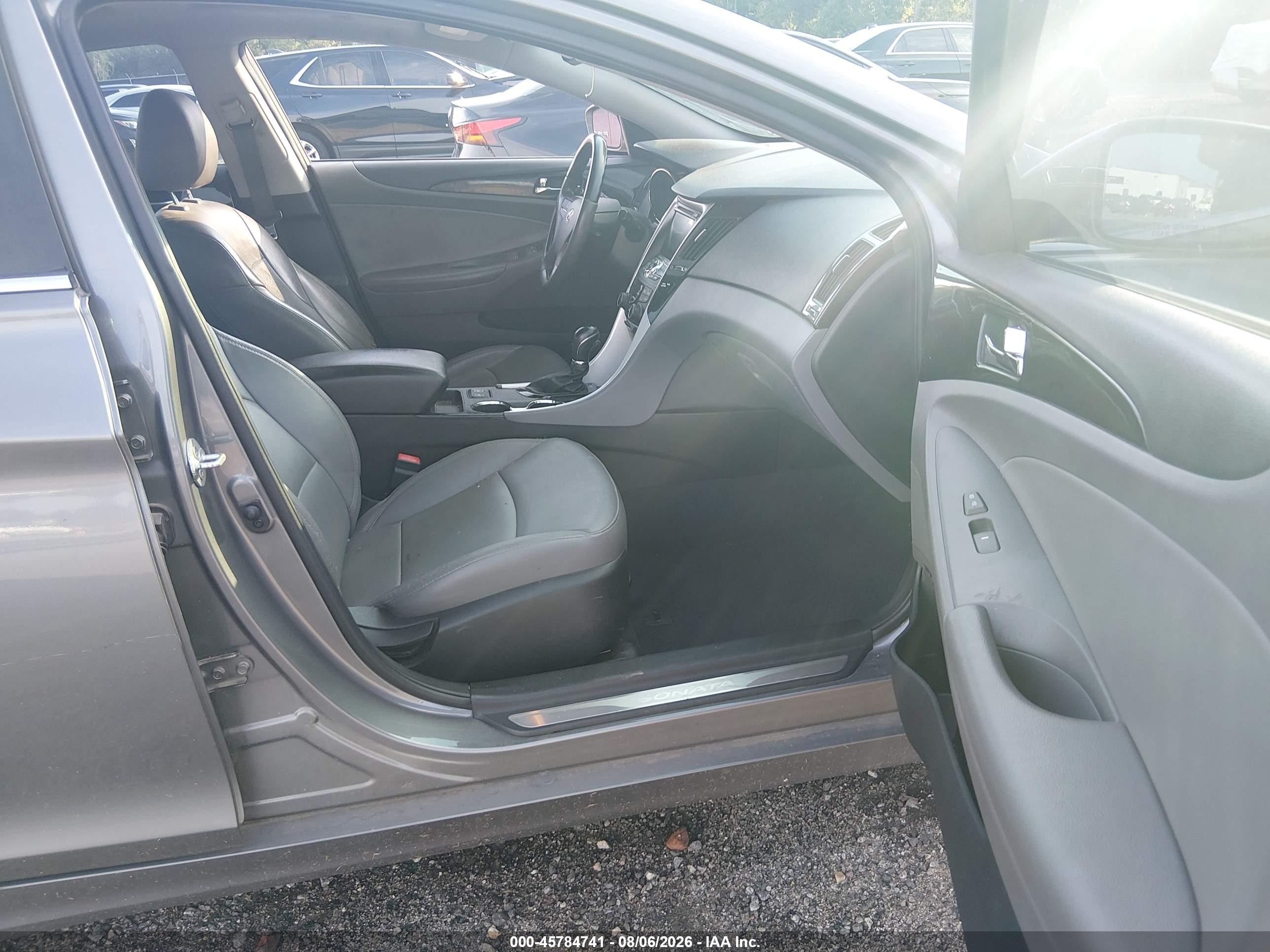 2013 Hyundai Sonata Limited Gray vin: 5NPEC4AC1DH657878