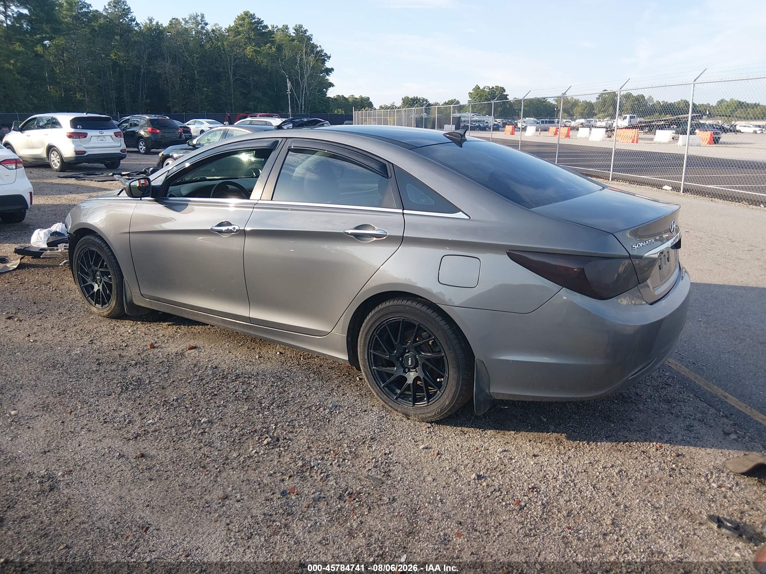 2013 Hyundai Sonata Limited Gray vin: 5NPEC4AC1DH657878