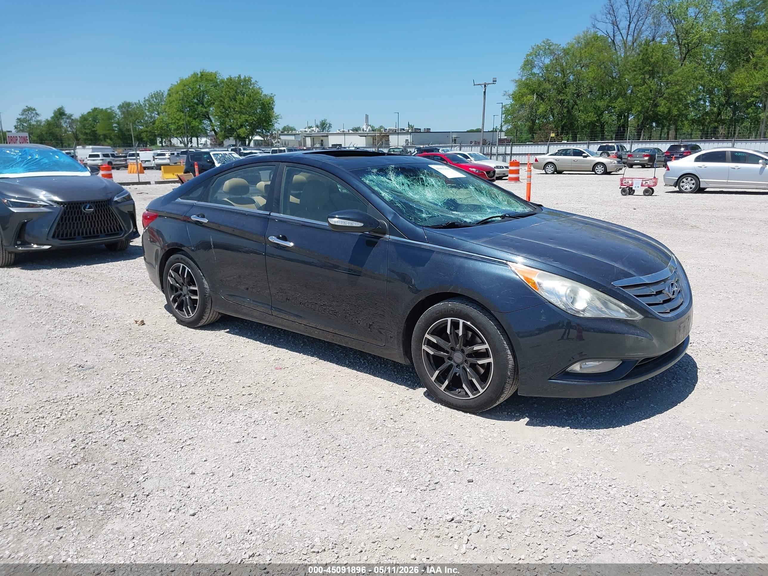 2013 Hyundai Sonata Limited Black vin: 5NPEC4AC1DH671537