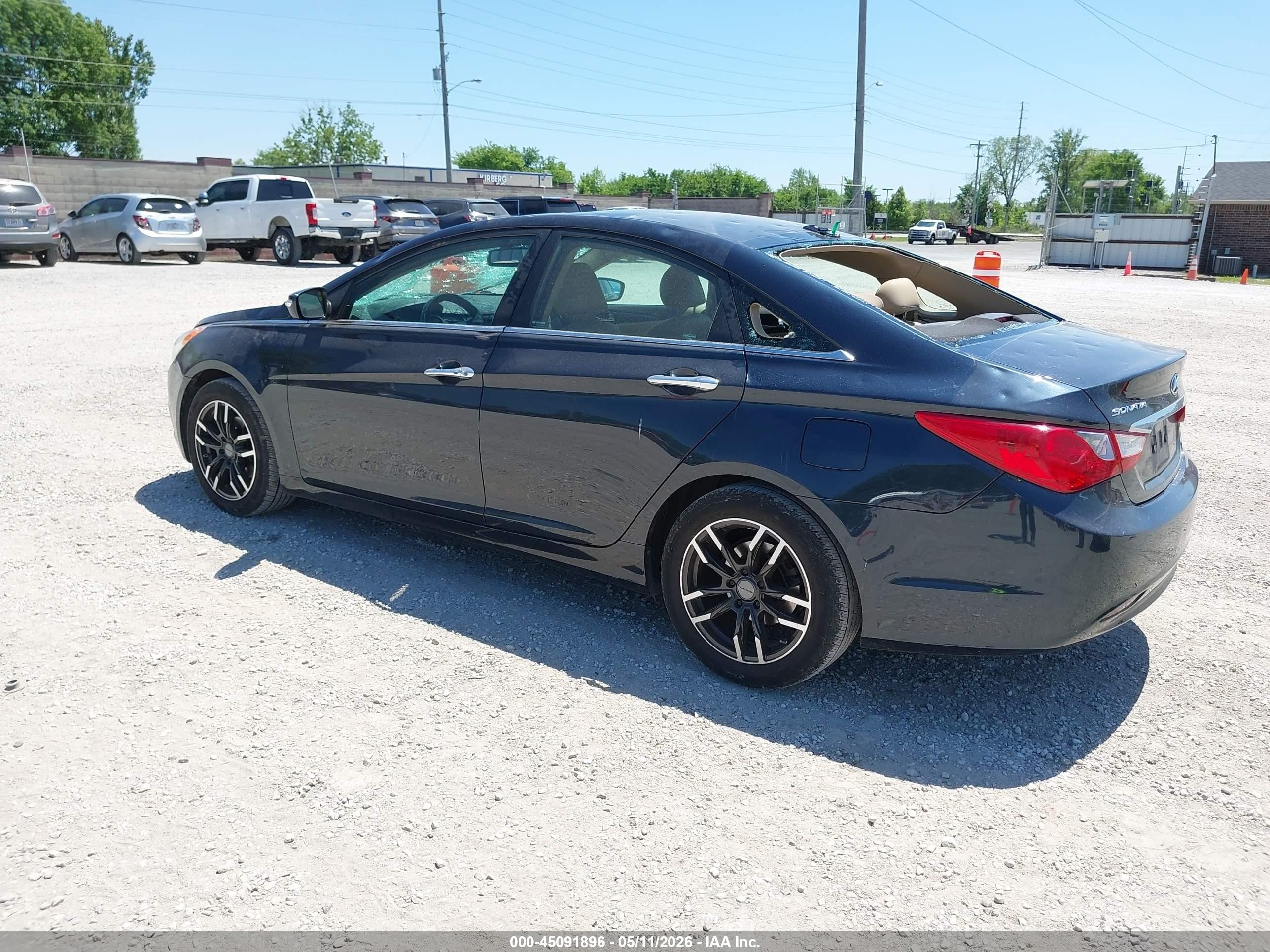 2013 Hyundai Sonata Limited Black vin: 5NPEC4AC1DH671537
