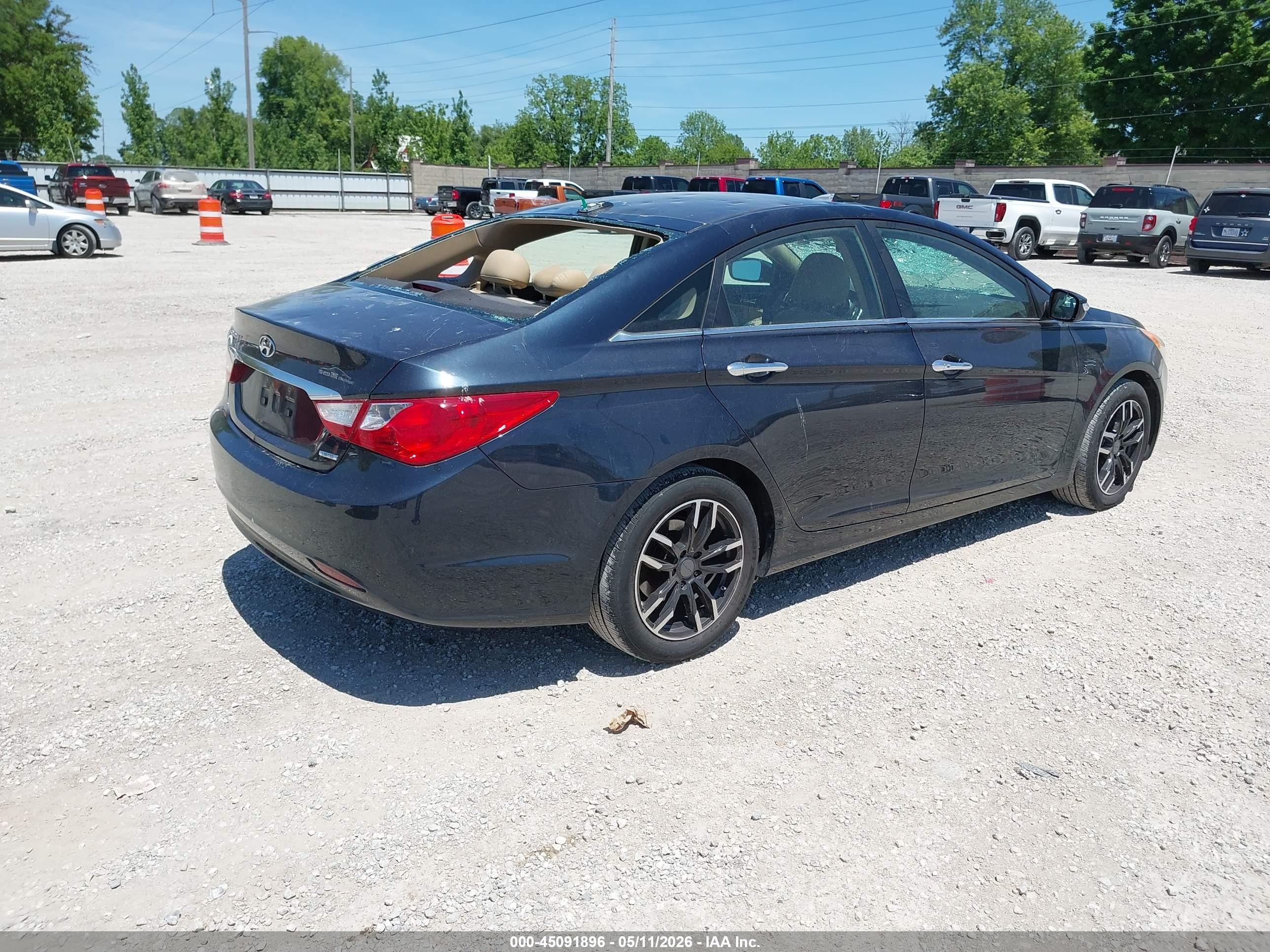 2013 Hyundai Sonata Limited Black vin: 5NPEC4AC1DH671537