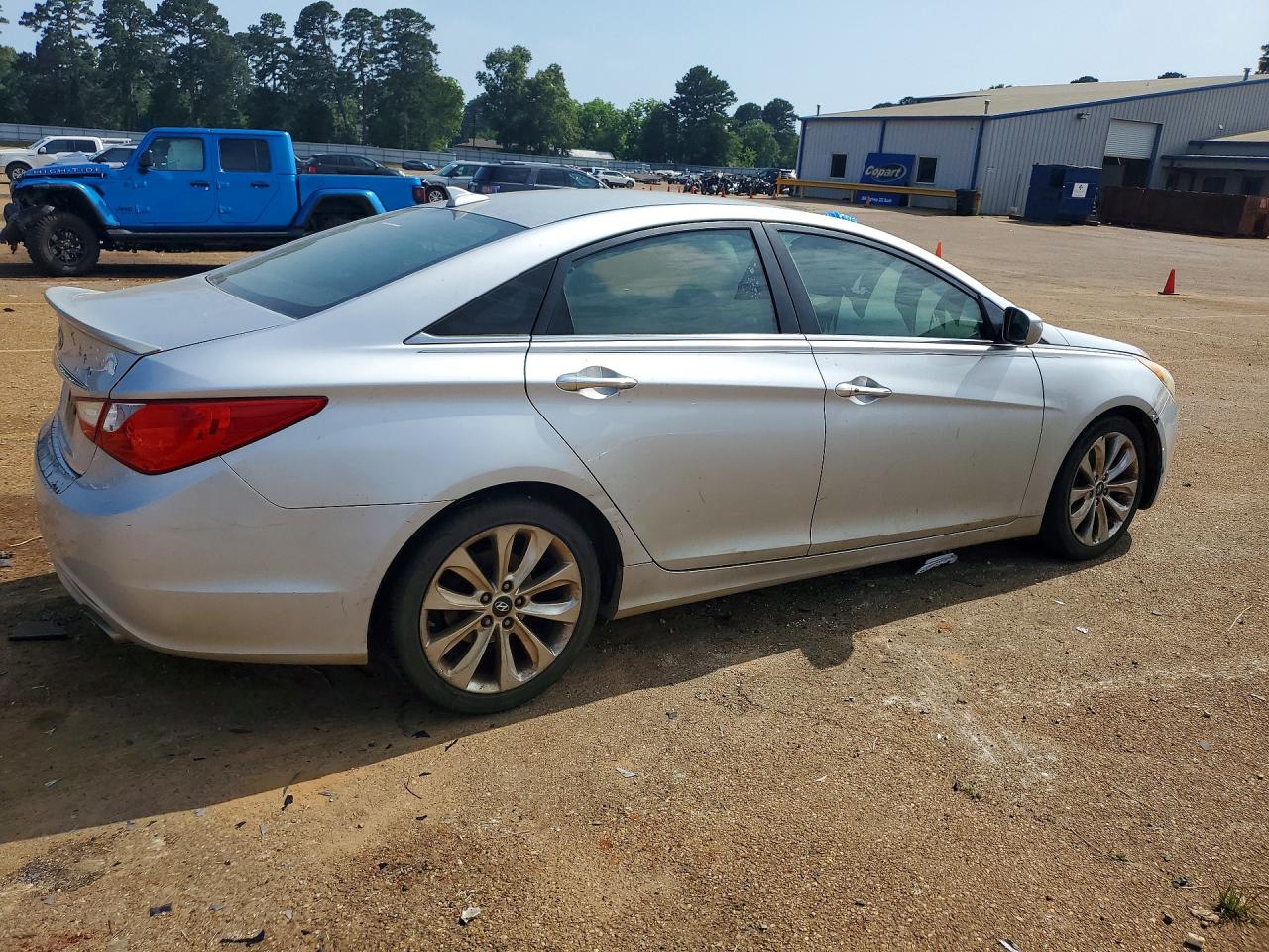 2013 Hyundai Sonata Se Silver vin: 5NPEC4AC1DH680304