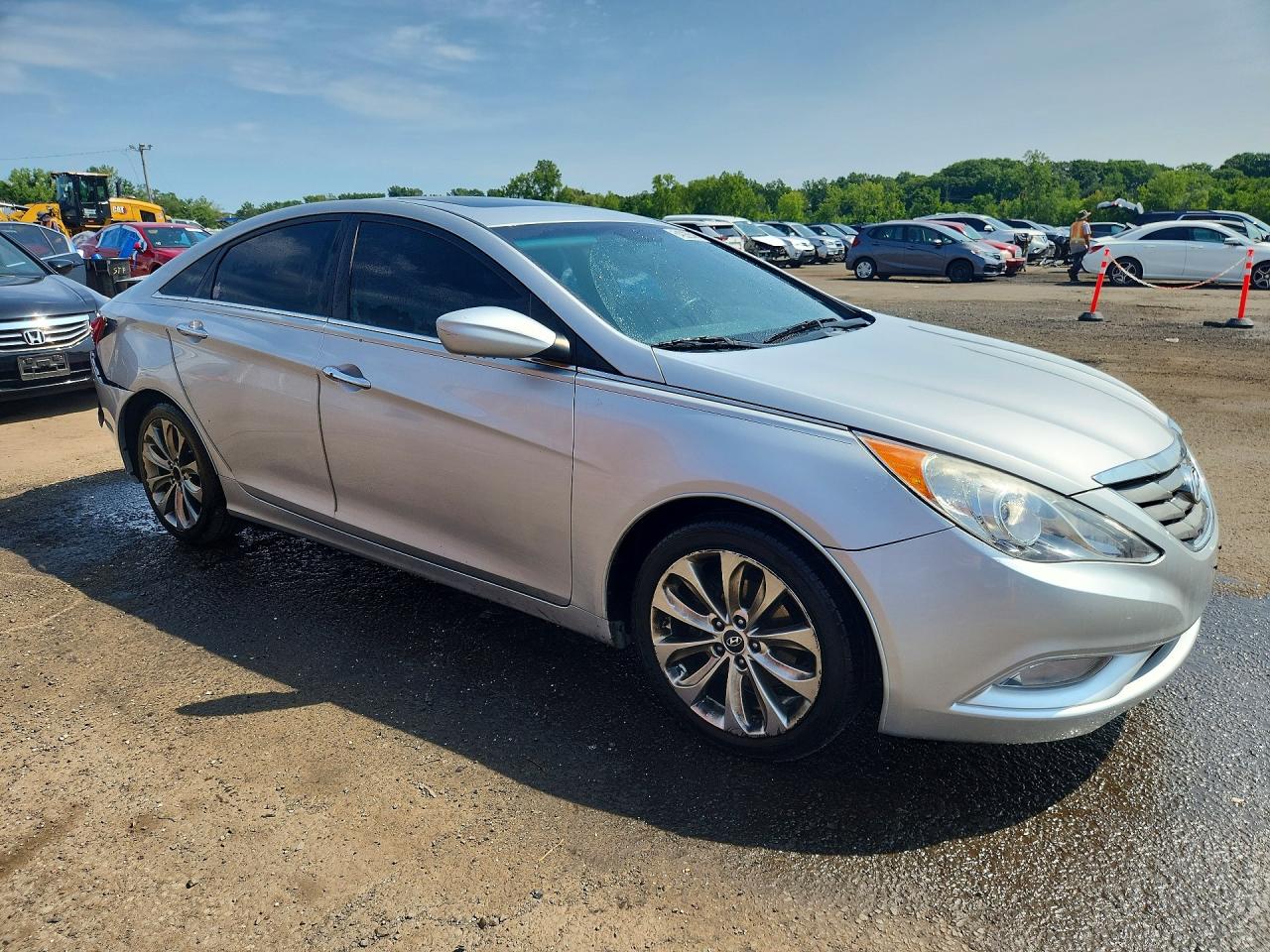 2013 Hyundai Sonata Se Silver vin: 5NPEC4AC1DH699757