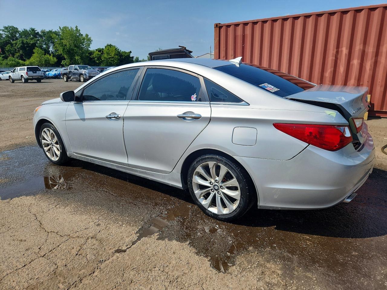 2013 Hyundai Sonata Se Silver vin: 5NPEC4AC1DH699757