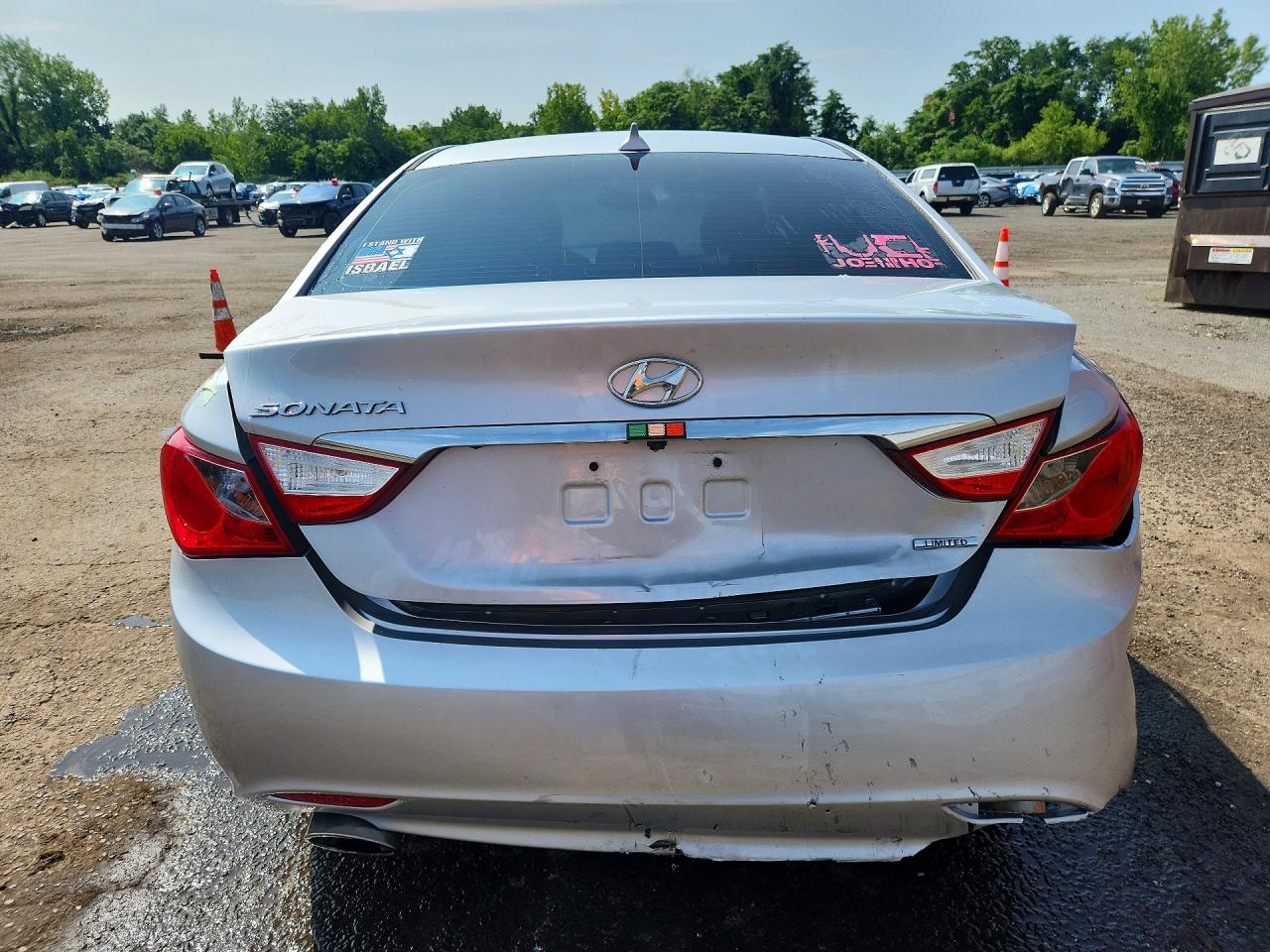 2013 Hyundai Sonata Se Silver vin: 5NPEC4AC1DH699757