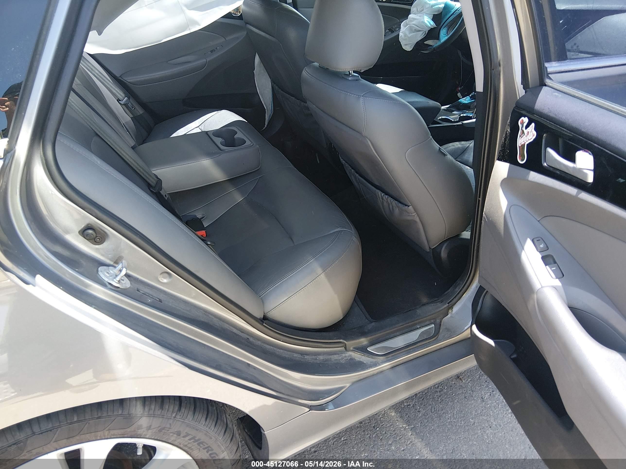 2013 Hyundai Sonata Limited Gray vin: 5NPEC4AC1DH702480