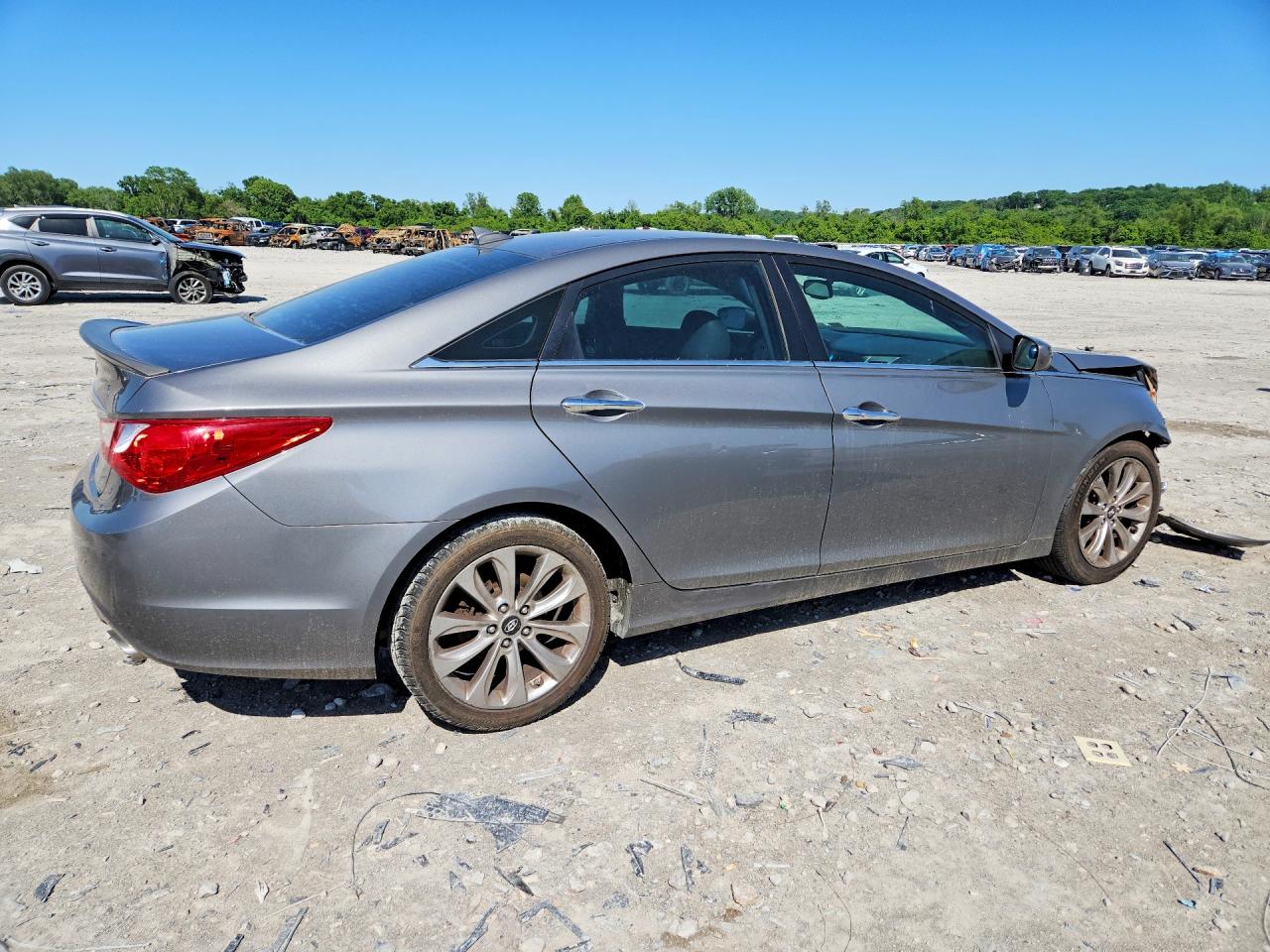 2013 Hyundai Sonata Se Серый vin: 5NPEC4AC1DH705119