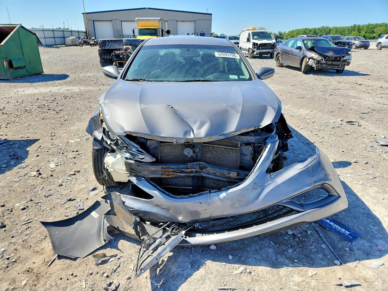 2013 Hyundai Sonata Se Серый vin: 5NPEC4AC1DH705119