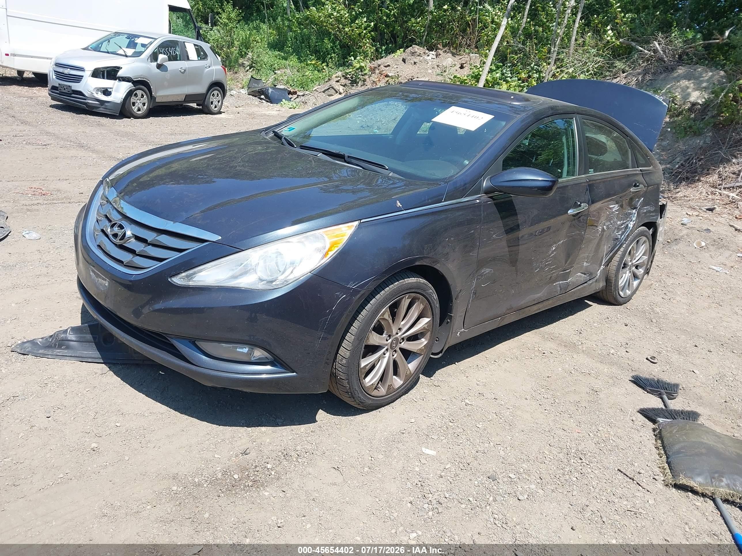 2013 Hyundai Sonata Se Blue vin: 5NPEC4AC1DH766325