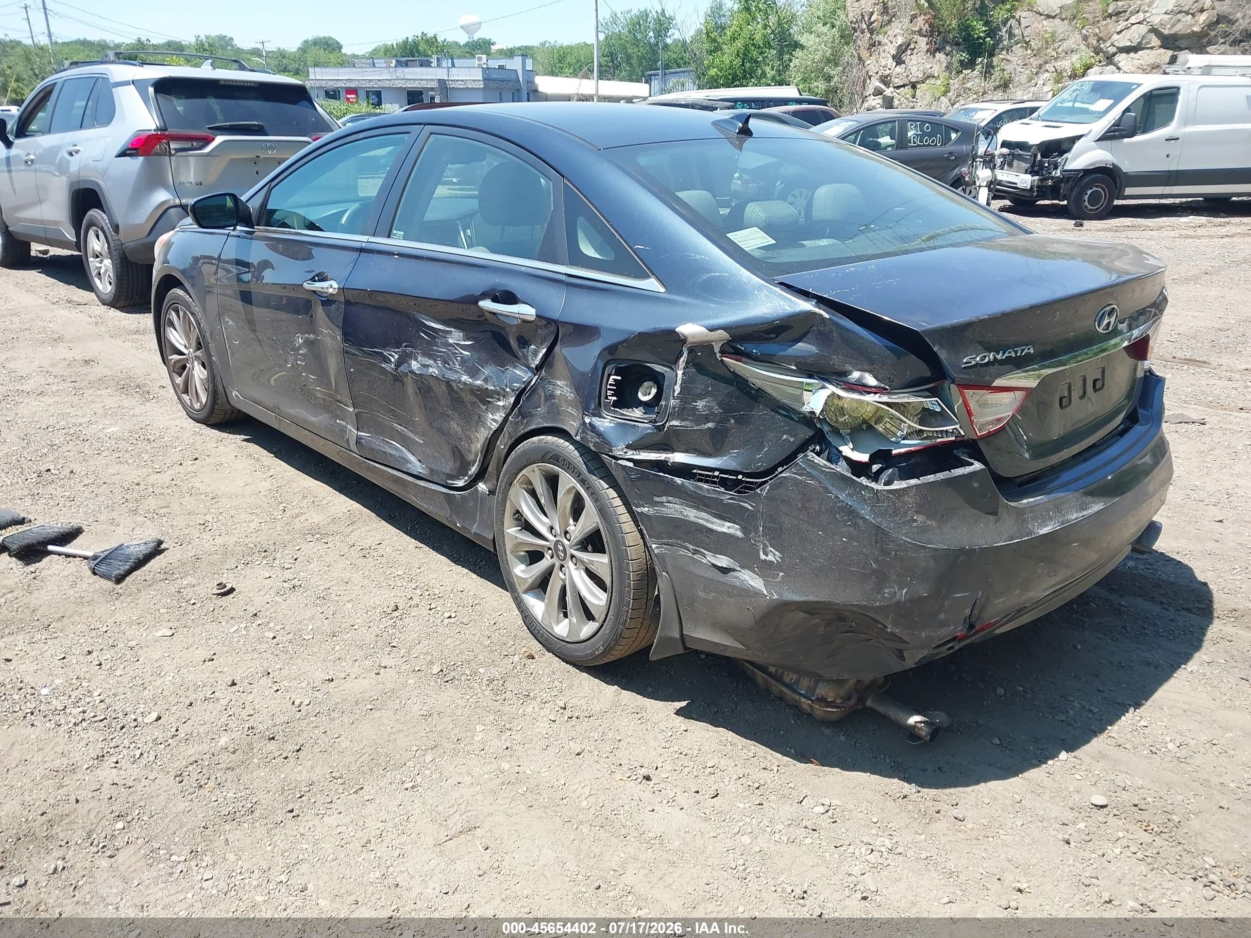 2013 Hyundai Sonata Se Blue vin: 5NPEC4AC1DH766325