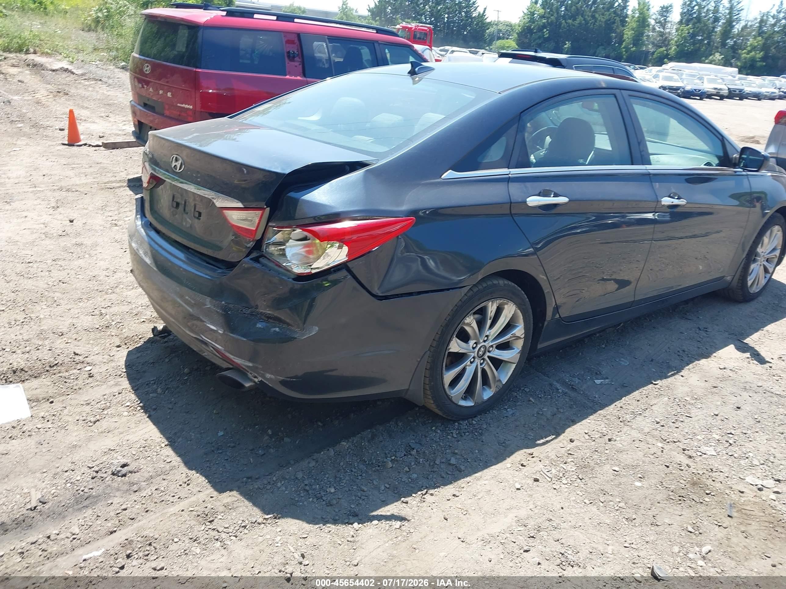 2013 Hyundai Sonata Se Blue vin: 5NPEC4AC1DH766325