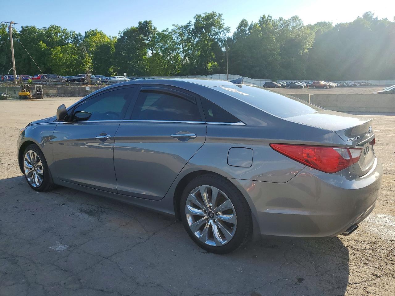 2013 Hyundai Sonata Se Gray vin: 5NPEC4AC1DH778023