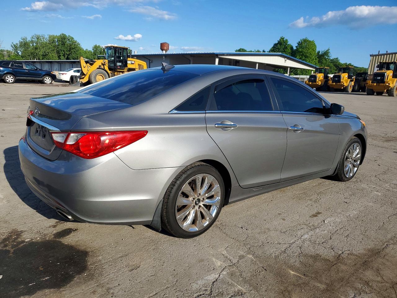 2013 Hyundai Sonata Se Gray vin: 5NPEC4AC1DH778023