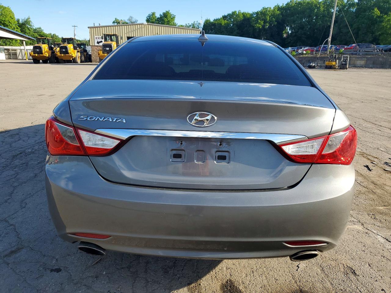 2013 Hyundai Sonata Se Gray vin: 5NPEC4AC1DH778023