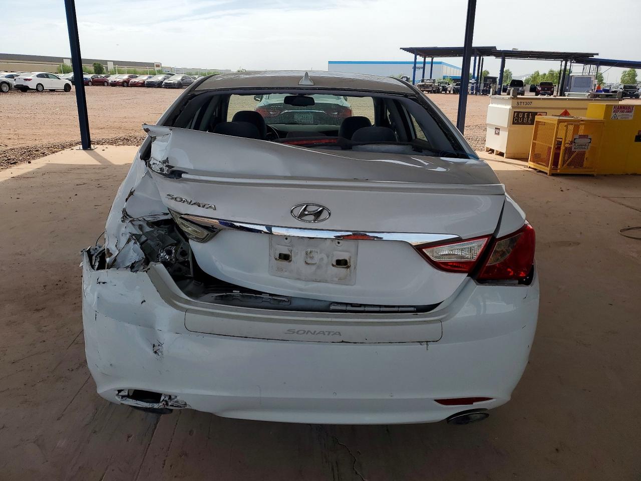 2013 Hyundai Sonata Se White vin: 5NPEC4AC1DH779074