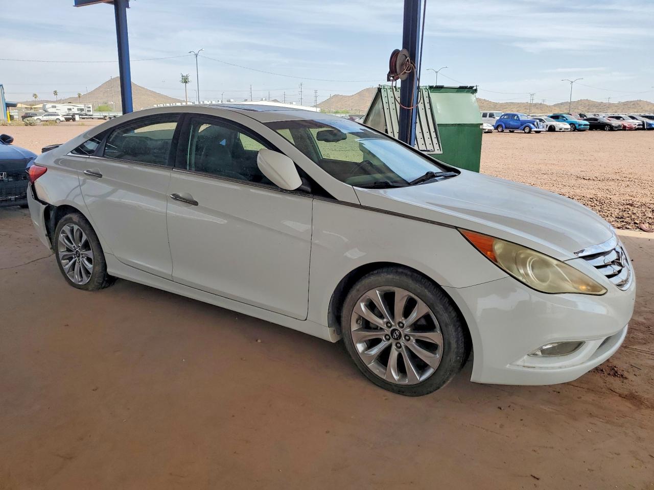 2013 Hyundai Sonata Se White vin: 5NPEC4AC1DH779074